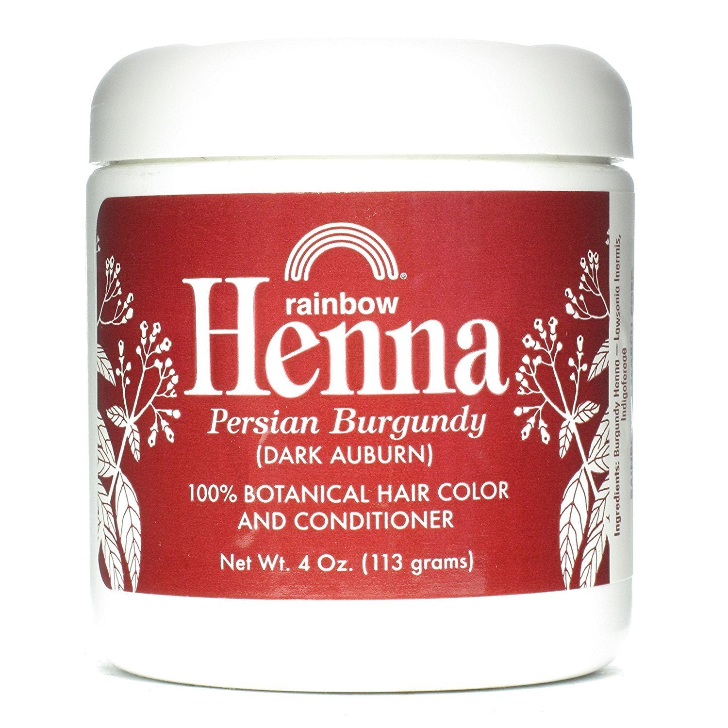 Henna (Persian) - Persian Burgundy (Dark Auburn), 4 oz ( 2 Pack)