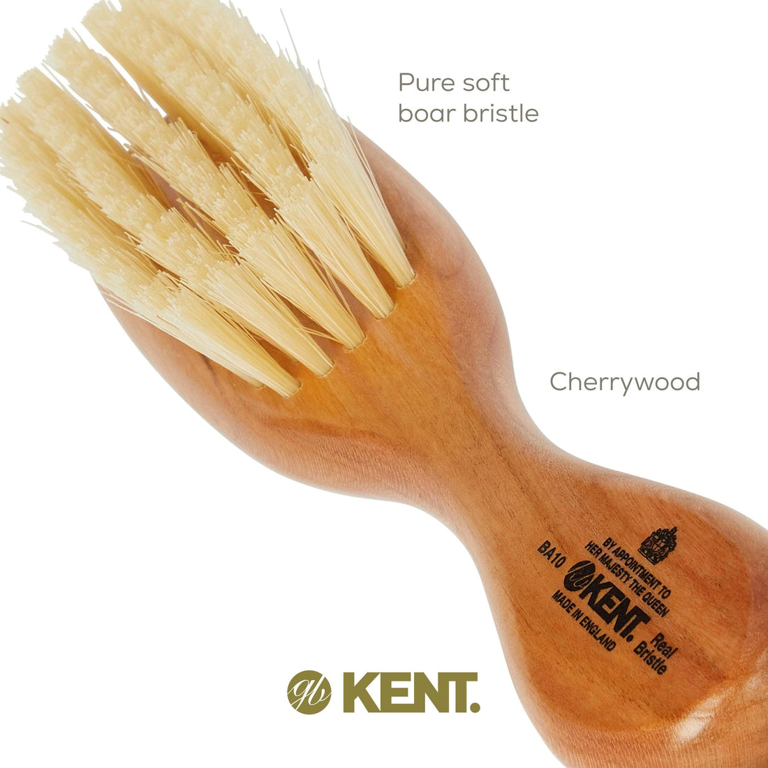 Kent Baby Brush Finest Pure Bristle Hair Brushes