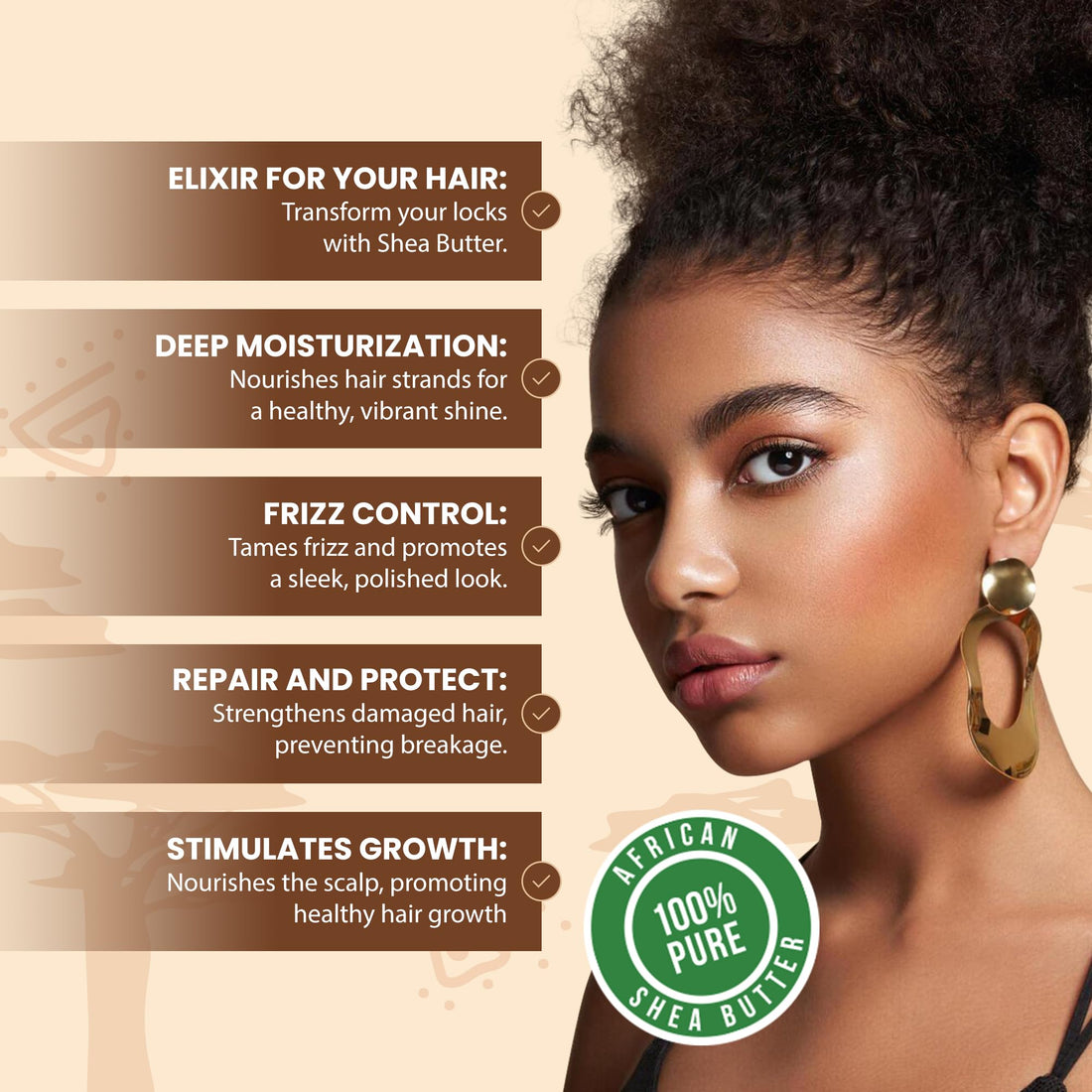 Raw African Shea Butter 32 oz. Bulk 100% Pure Natural Unrefined IVORY - Imported From Ghana - Ideal Moisturizer For Dry Skin, Body, Face And Hair Growth. Great For DIY Soap and Lip balm Making.