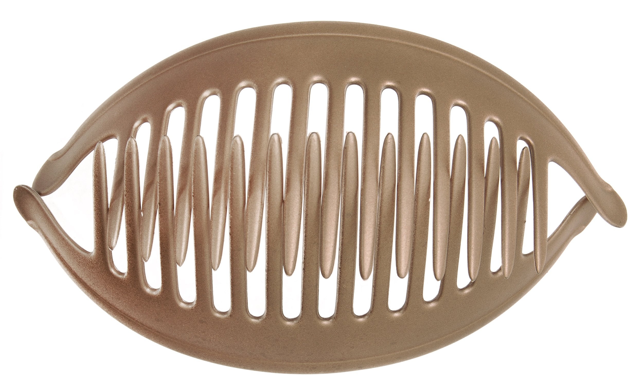 France Luxe Large Interlocking Comb Pair - Matte Sable