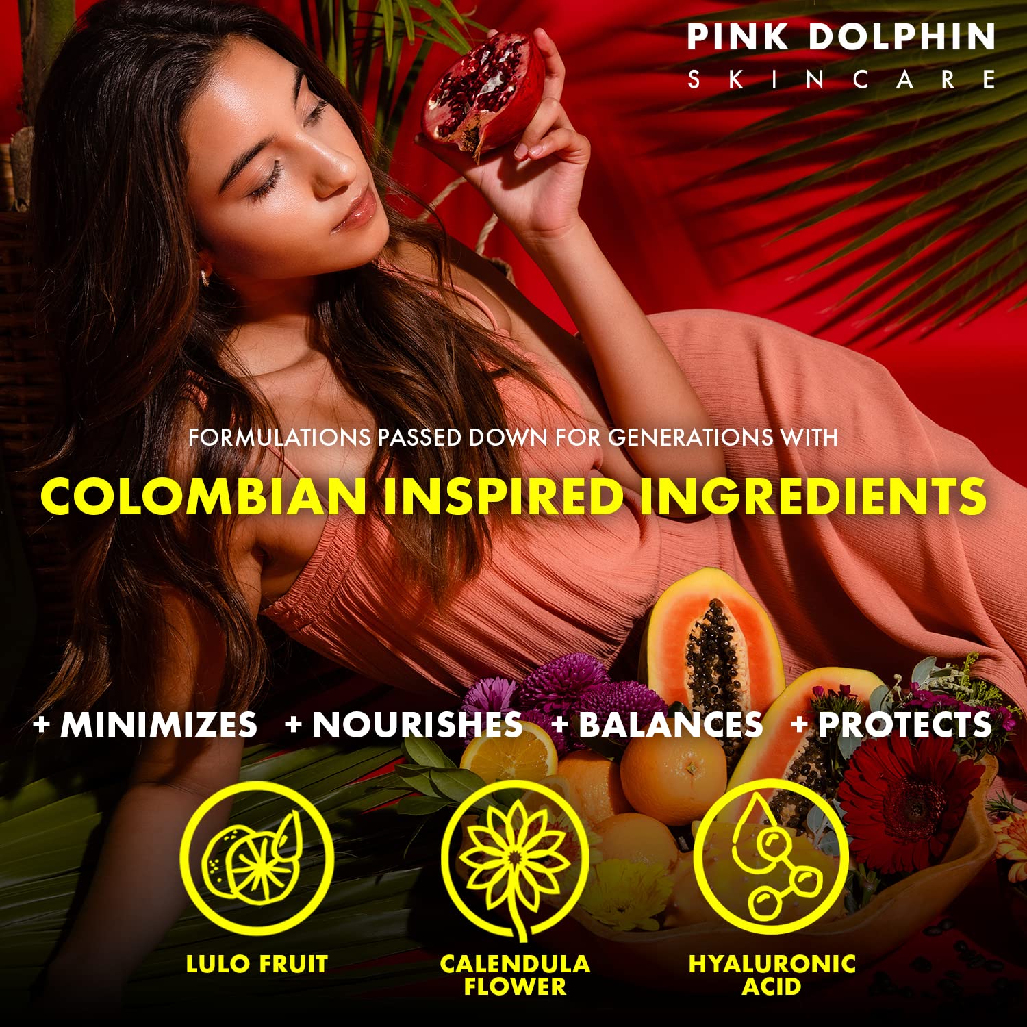 Hyaluronic Acid Hydrating Facial Toner | Hydrating Toner for Face | Vitamin C Collagen Boost | Witch Hazel | Vegan & Gluten Free | All Skin Types | Face Toner | Colombian Skin Care | 4oz