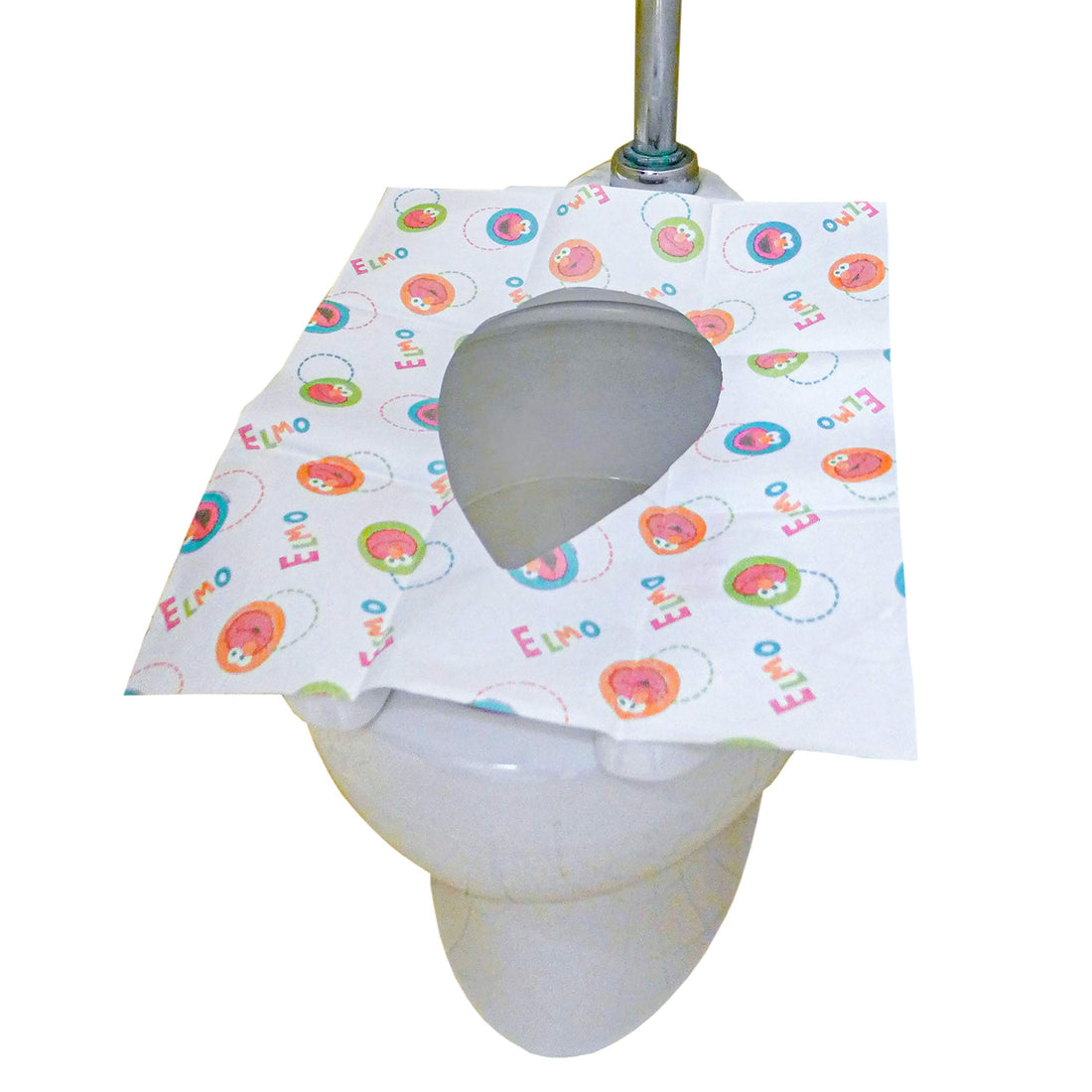 Sesame Street Potty Topper Disposable Stick-in-Place Toilet Seat Covers, 10 Count (Pack of 1)
