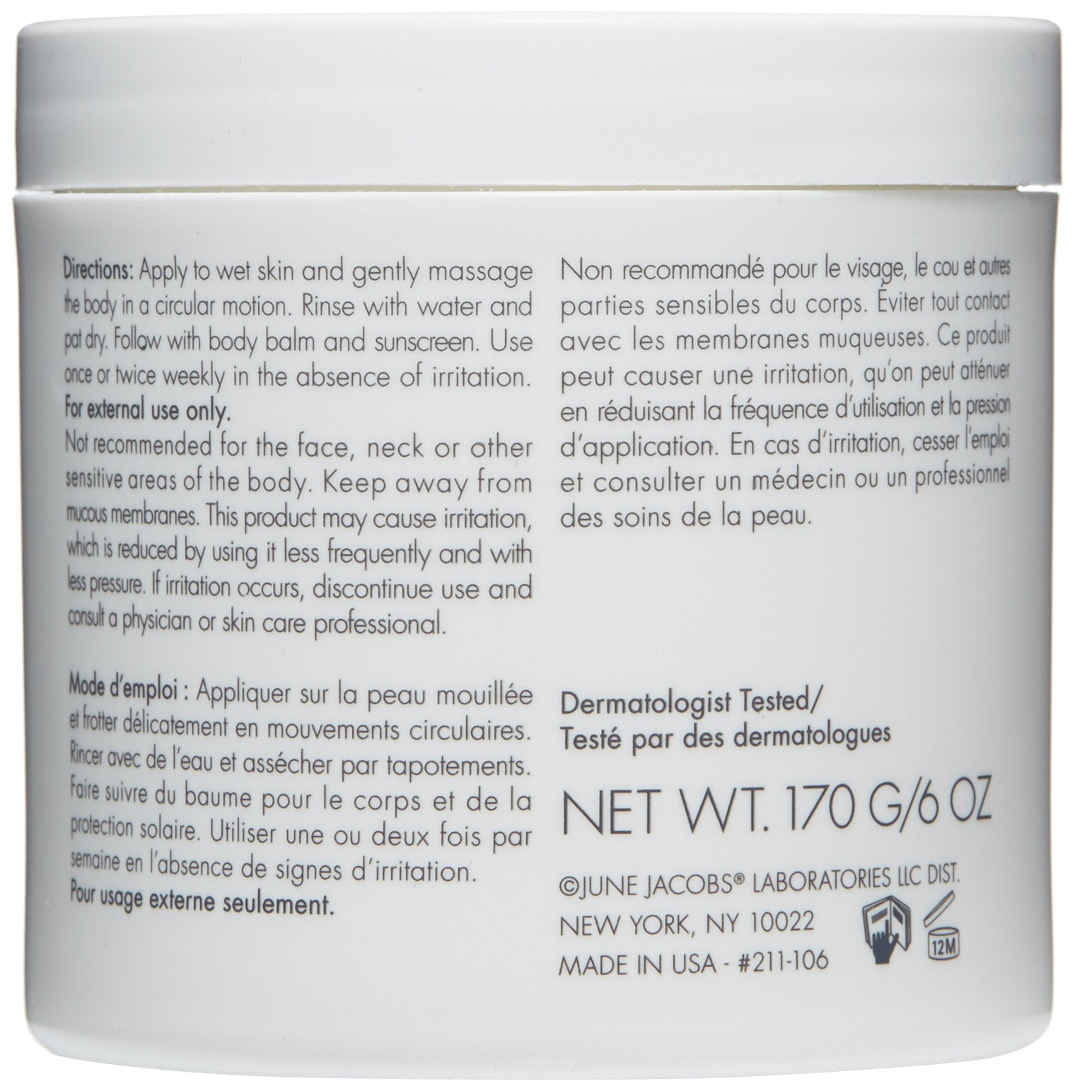 June Jacobs Lemon Sugar Body Polish, 5.4 Fluid Ounce by June Jacobs