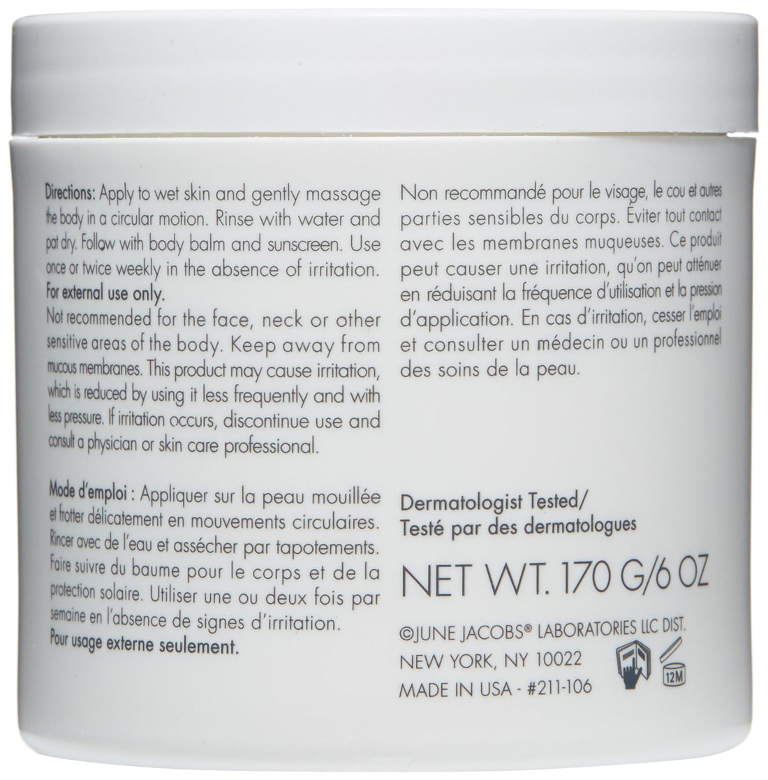 June Jacobs Lemon Sugar Body Polish, 5.4 Fluid Ounce by June Jacobs