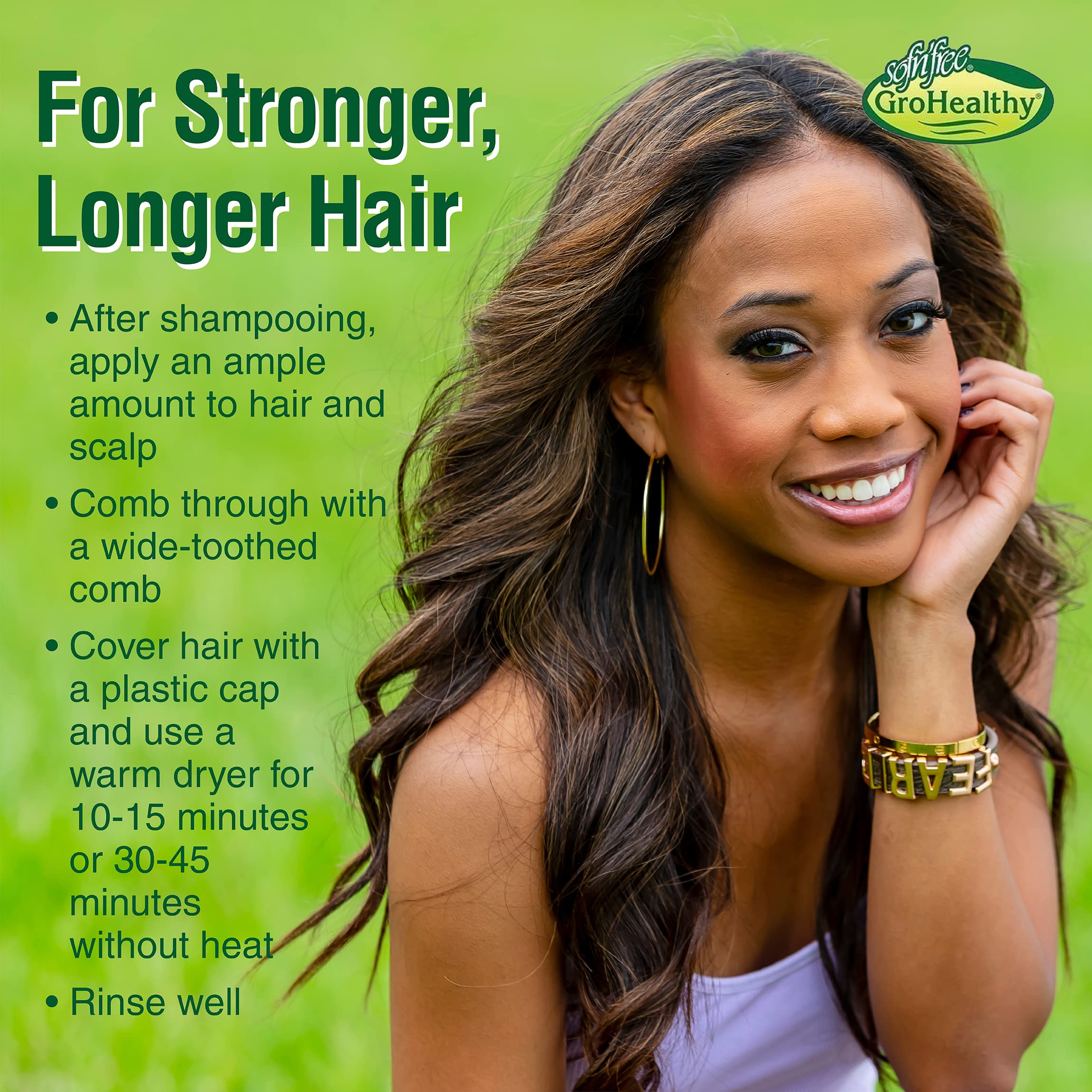 Sofn'free GroHealthy Milk Protein & Olive Oil Really Deep Conditioning Treatment by sofn'free