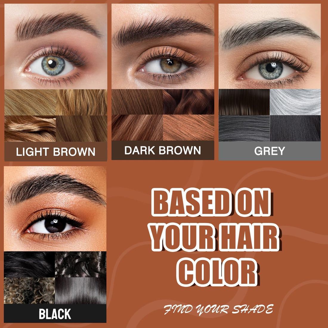 Microblading Eyebrow Pen - Waterproof 2-in-1 Dual-Ended Eye Brow Pen with 4-Fork-Tip and Precise Brush Create Natural Looking Defined Eyebrows Last All Day