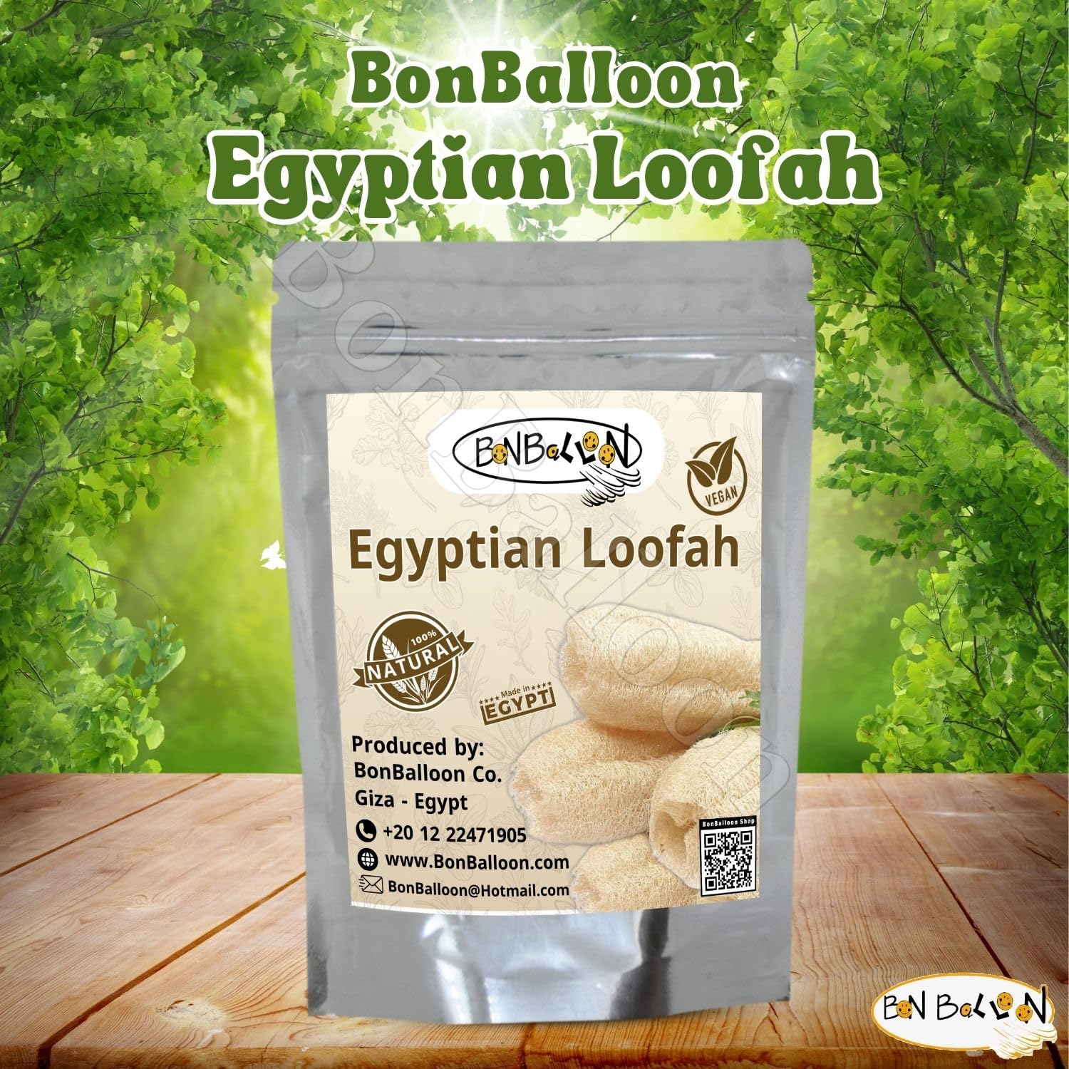 1 Pcs Egyptian 21.5 Loofah Luffa Loffa Lofa Loofa Scrubber Sponge 100% Natural Organic SPA Beauty Bath Body Luxurious Premium Quality for Skin exfoliating