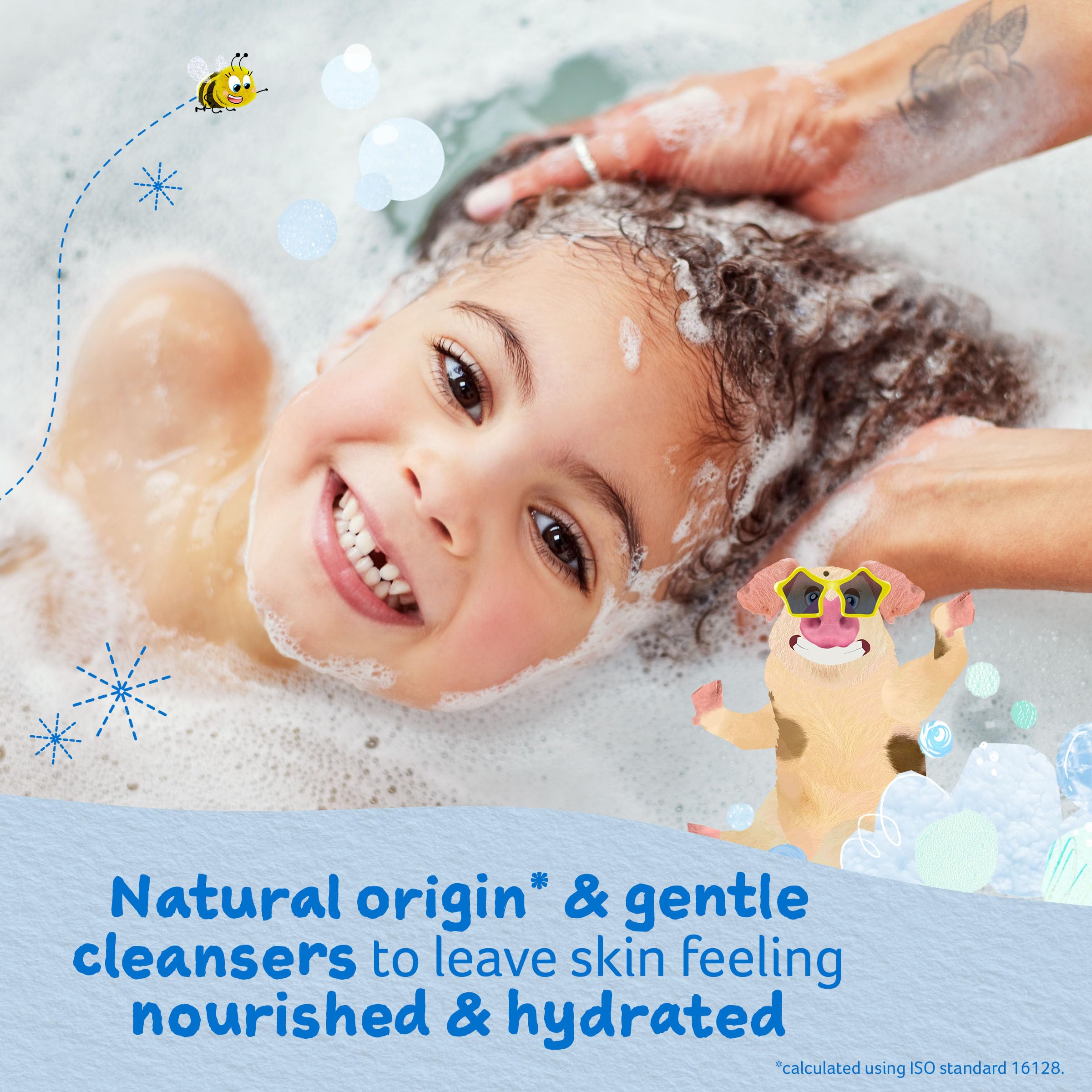 Childs Farm, Kids Bubble Bath for Dry, Sensitive Skin, Organic Raspberry, Gently Cleanses & Soothes, Vegan, Cruelty-Free, 8.4 fl oz