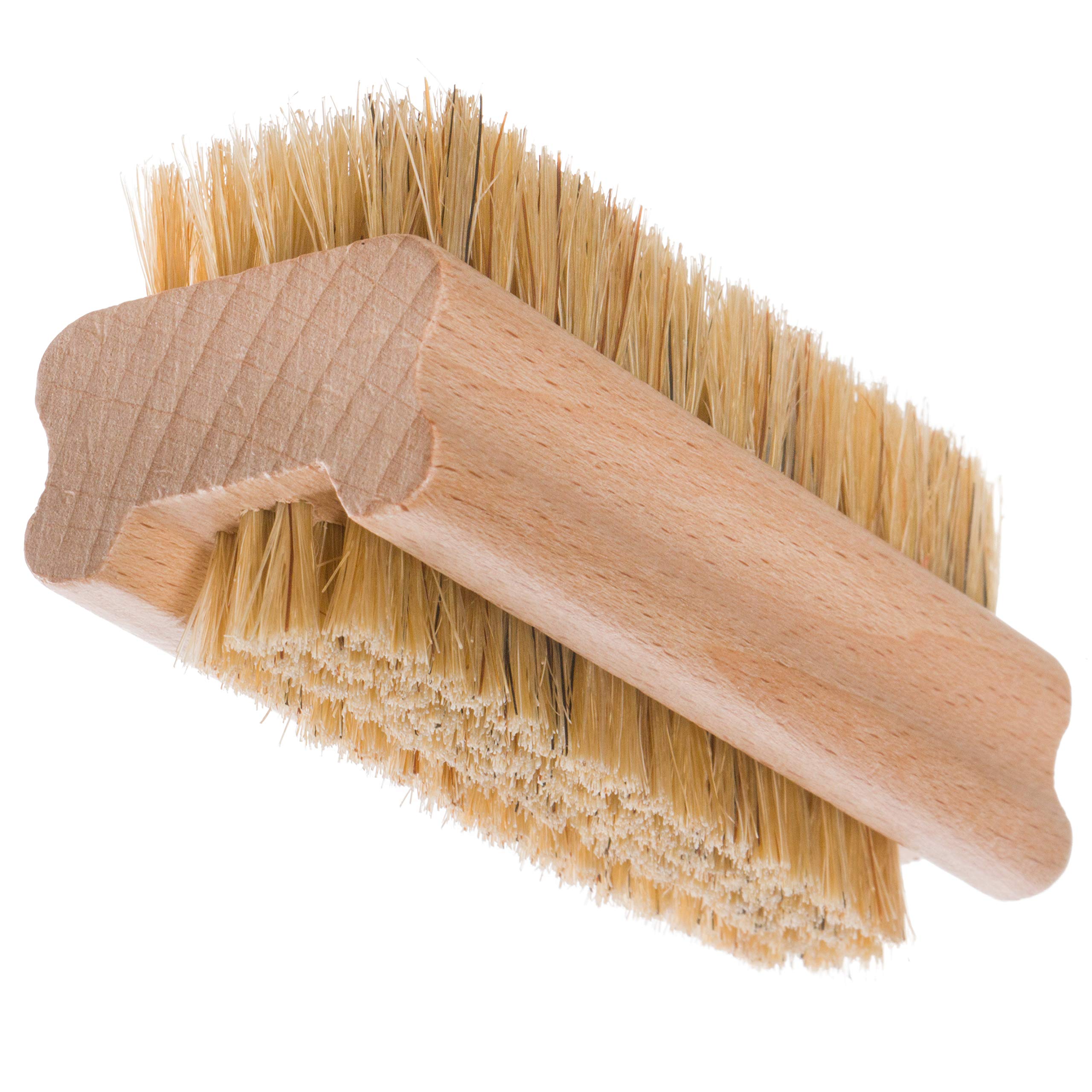 Set of 1, Untreated Beechwood with Pig Bristle : Bürstenhaus Redecker Natural Pig Bristle Nailbrush with Untreated Beechwood Handle, 3-3/4-Inches by 1-3/8-Inches