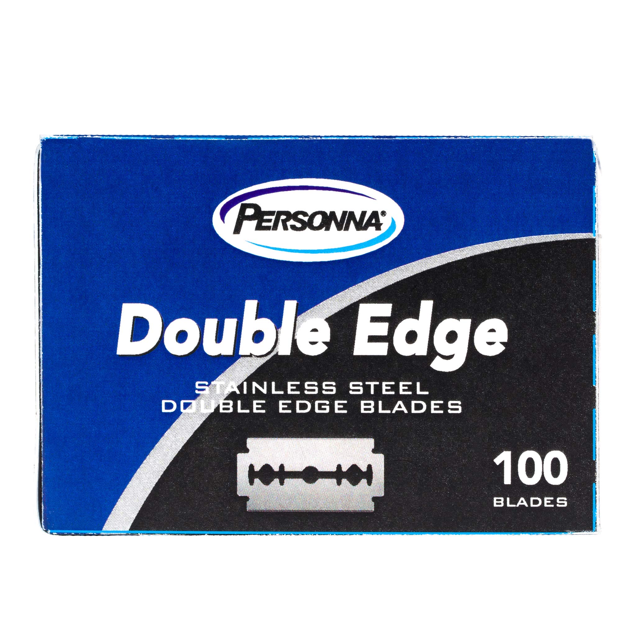 Personna DE Double Edge Razor Blades, 100 Count
