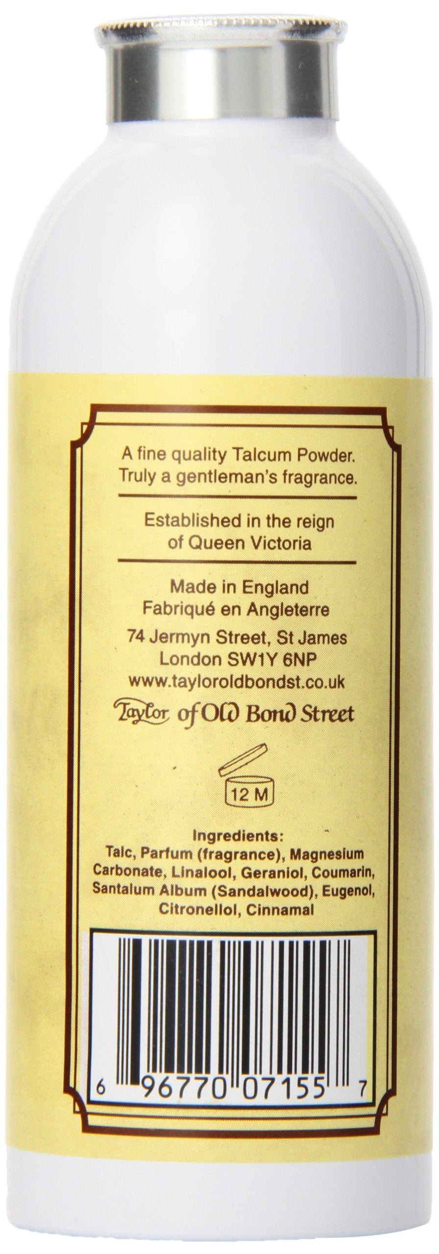 Taylor of Old Bond Street Sandalwood Talcum Powder