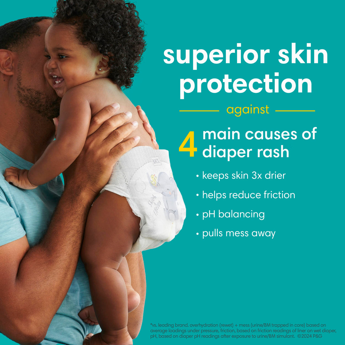 Pampers Swaddlers Disposable Diapers Size 1, 198 Count