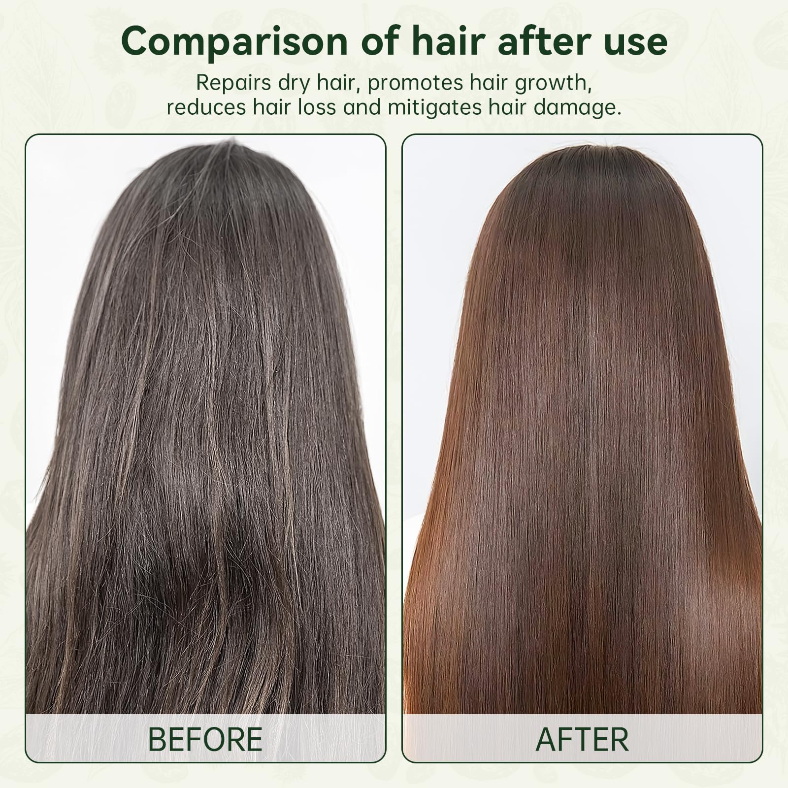 QIVHIGH Black Castor Oil for Hair Growth, Multipurpose Cold Pressed Natural Castor Oil for Hair and Skin, Eyebrow, Body Care,100% Pure Organic Black Castor Oils 1PCS