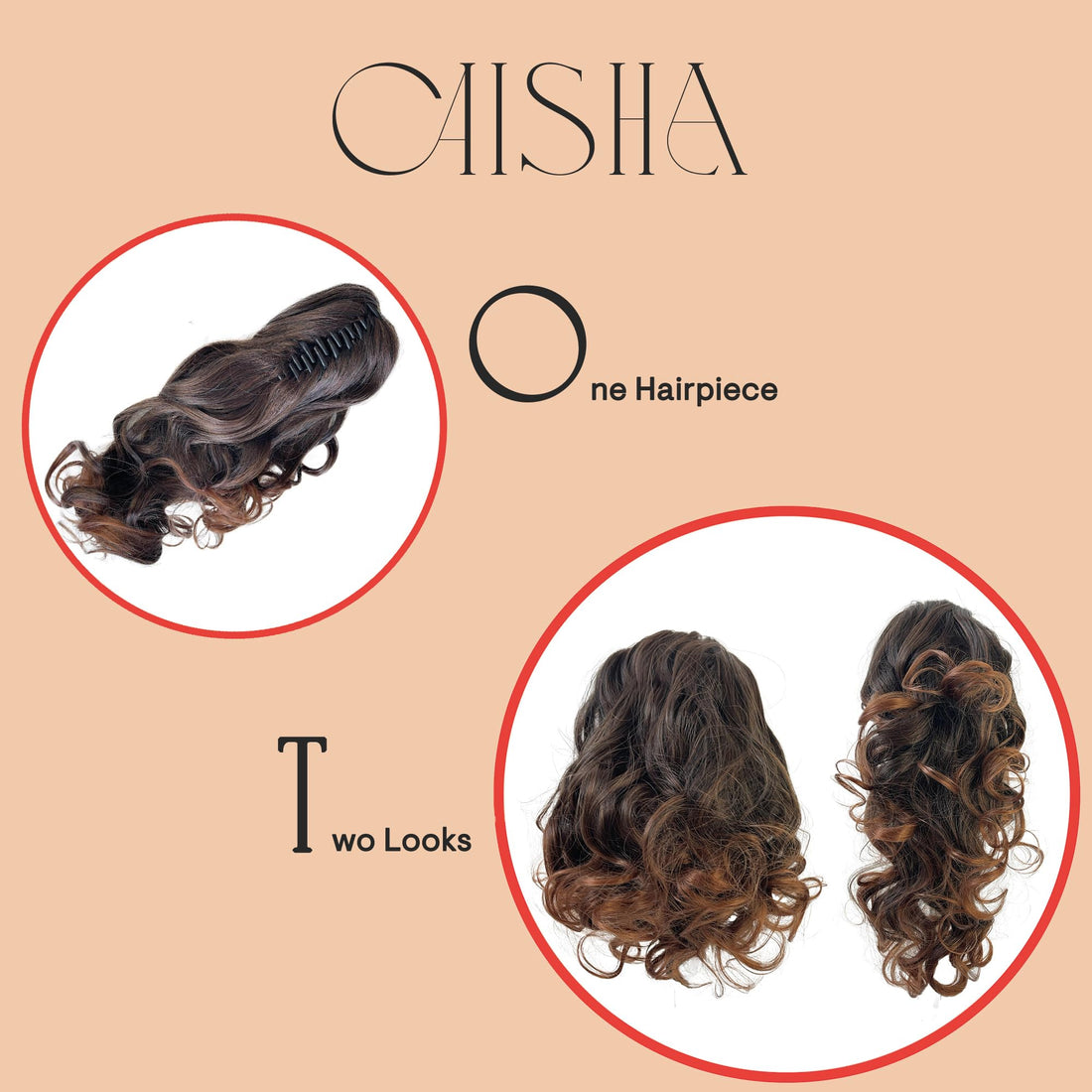 blonde mix #27T613 H3-2 : PRETTYSHOP 20 & 120g Hair Piece Pony Tail Extension 2 IN 1 Curled Wavy Heat-Resisting Diverse Colors (blonde mix 27T613 H3-2)