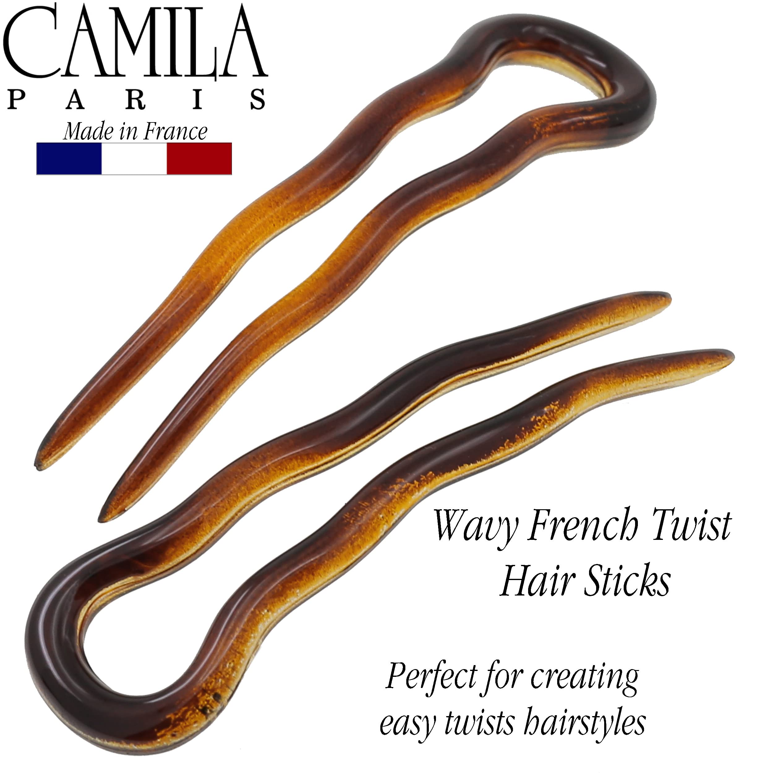 Camila Paris AD823/2 (3) Hair Accessories French Twist Stick