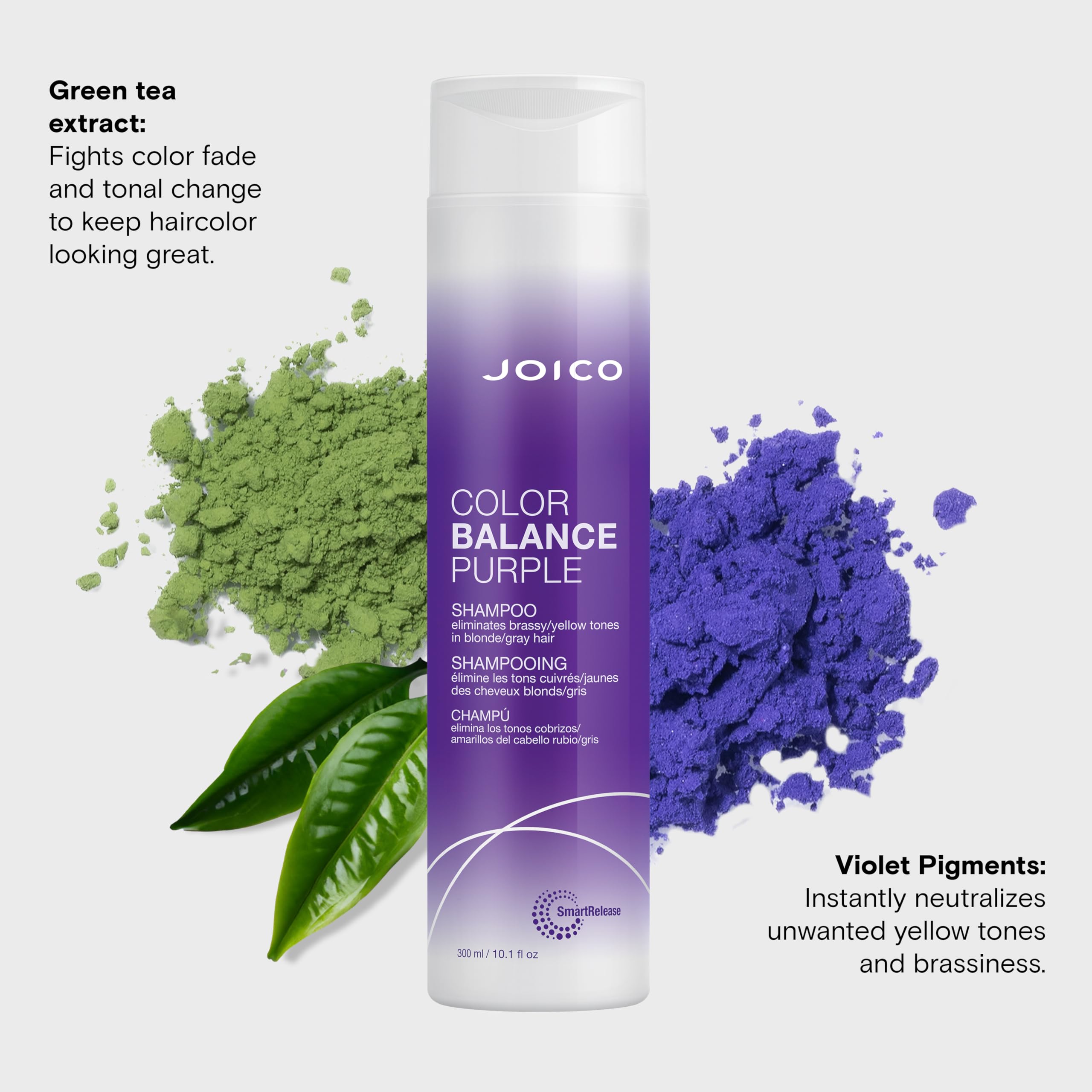 Joico Color Balance Purple Shampoo for Cool Blonde and Gray Hair 10.1 Fl Oz