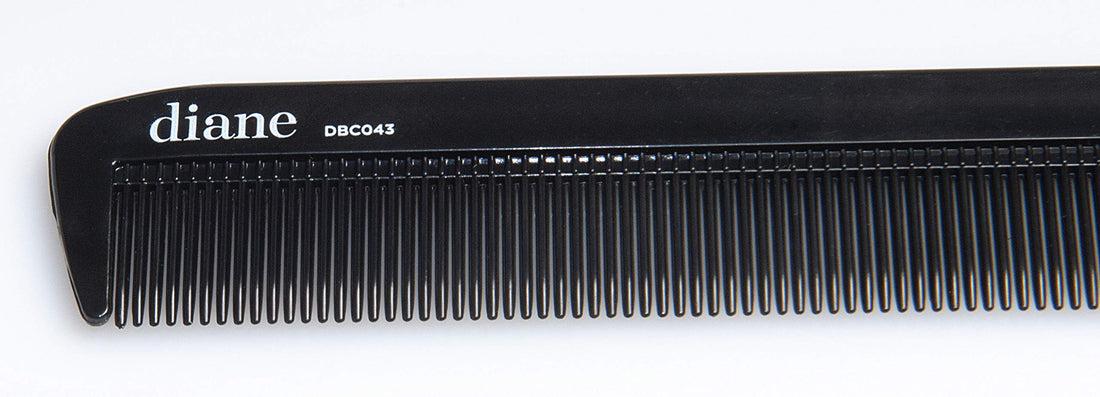Diane Ionic DBC043 Anti-Static Rat Tail Comb, Black