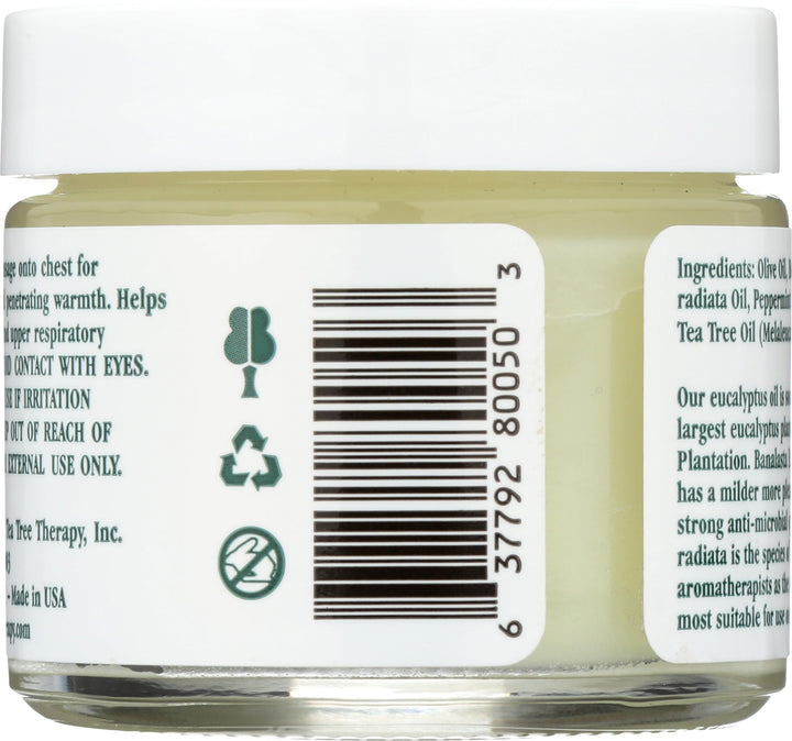 Tea Tree Therapy Eucalyptus Australian Chest Oil, Lavender Peppermint and Tea Tree, 2 Ounce,80050