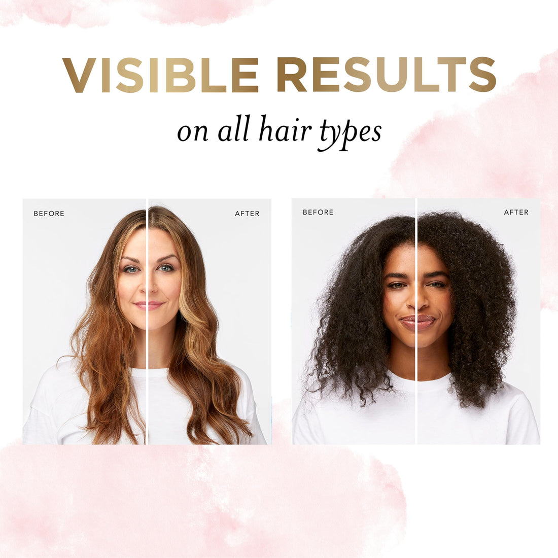 Pantene Nutrient Blends Miracle Moisture Boost Rose Water Shampoo & Conditioner Dual Pack for Dry Hair, Sulfate Free