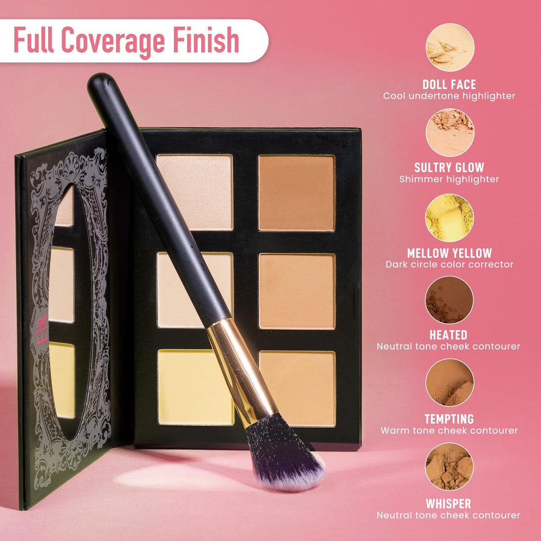 Frankie Rose Cosmetics Pro Contour Palette