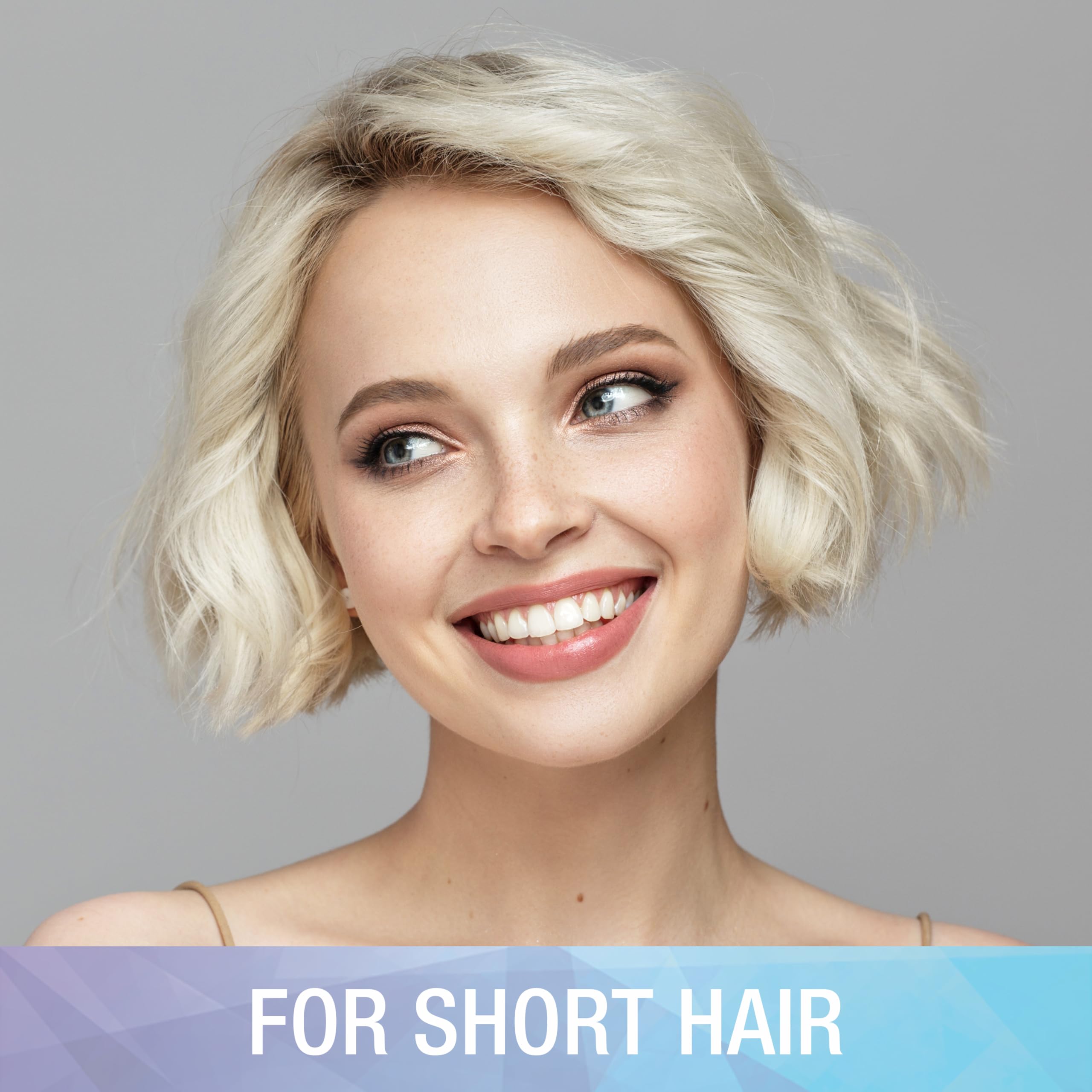 Conair Salon Results Metal Round Hairbrush - Hair brush for blow out - blowdryer brush - features metal barrel with nylon bristles - Adds body and fullness - suitable on all lengths - Pink/Black