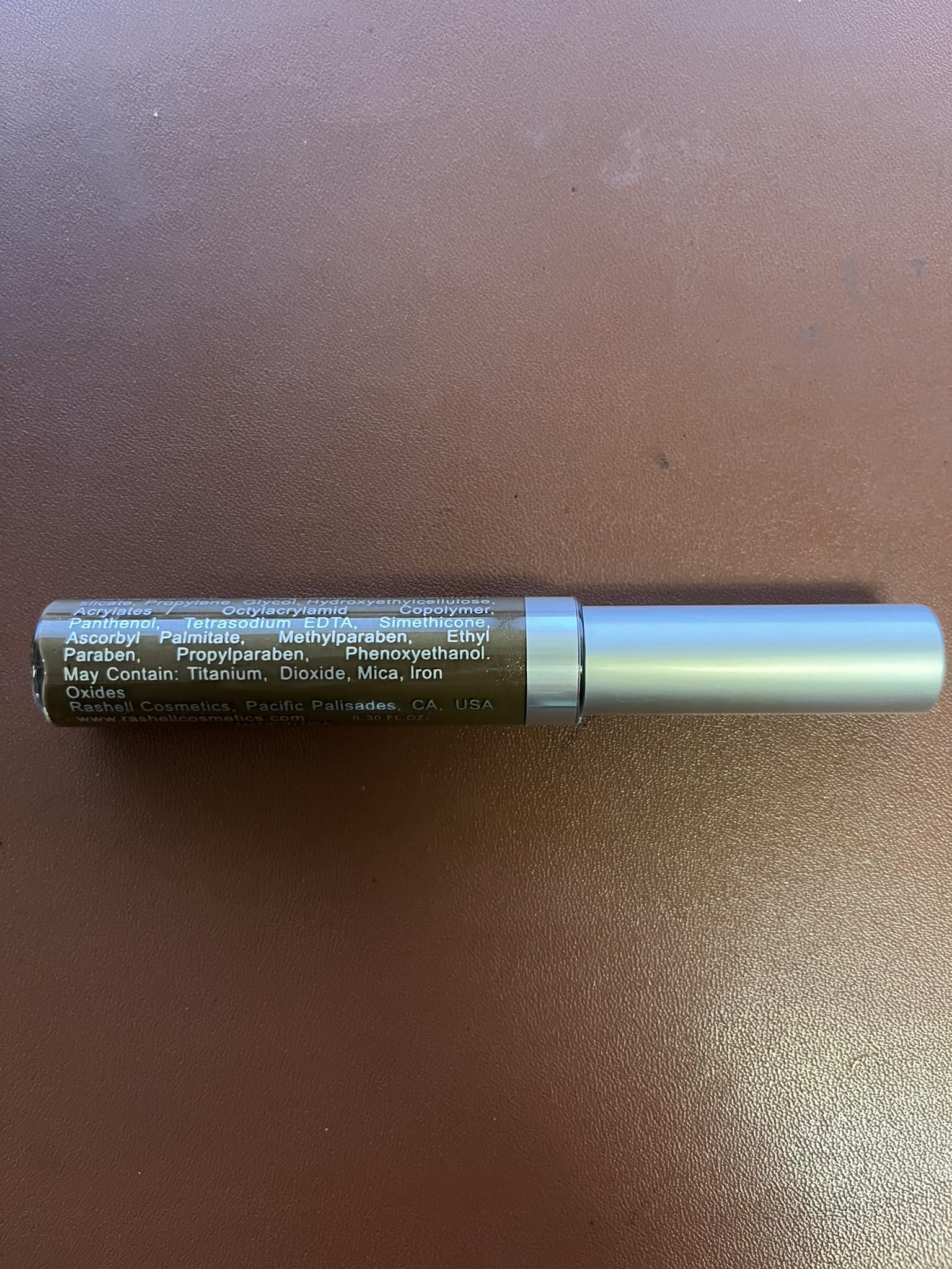 (3 Pack) RASHELL Masc-A-Gray Hair Color Mascara - Brown