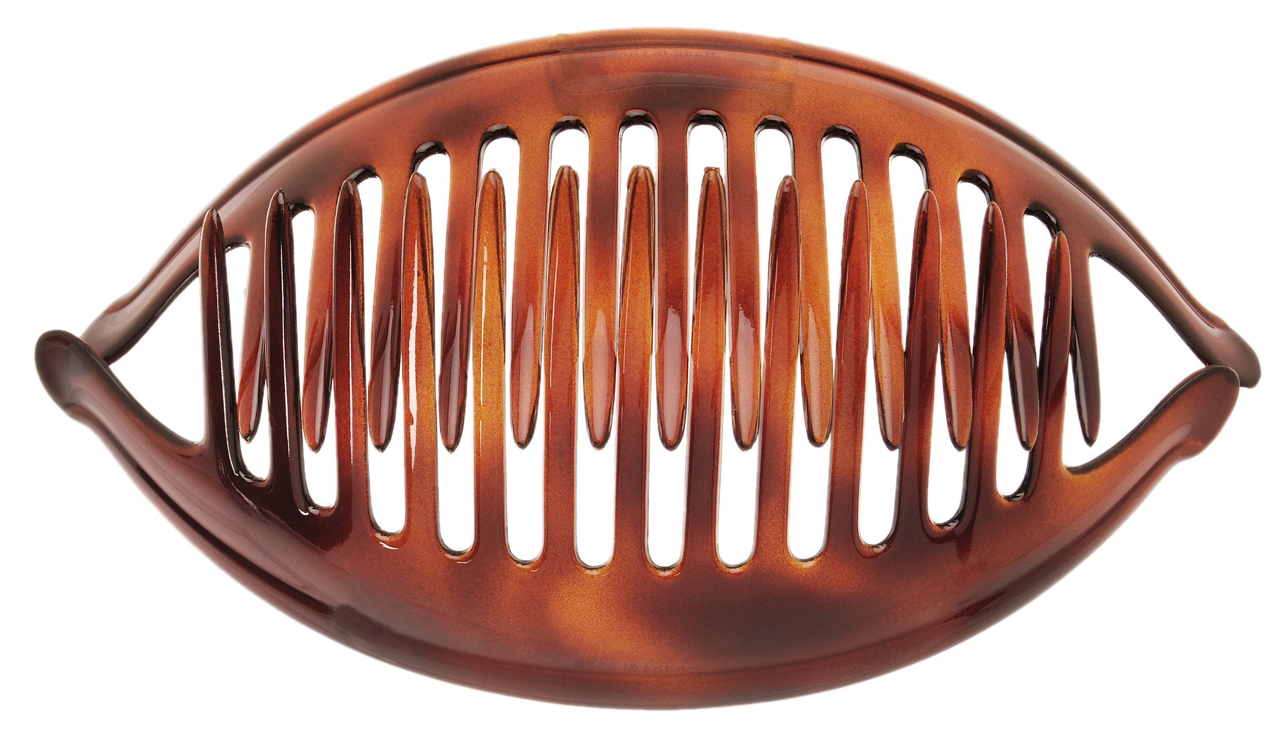 France Luxe Large Interlocking Comb Pair - Tortoise