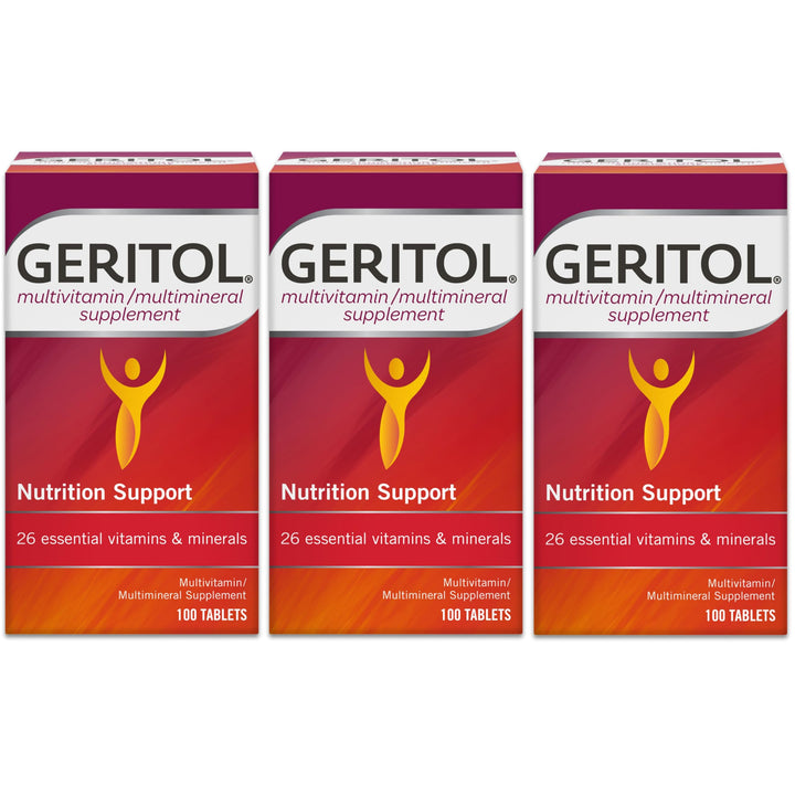 Geritol, Multivitamin Supplement, 3 Pack