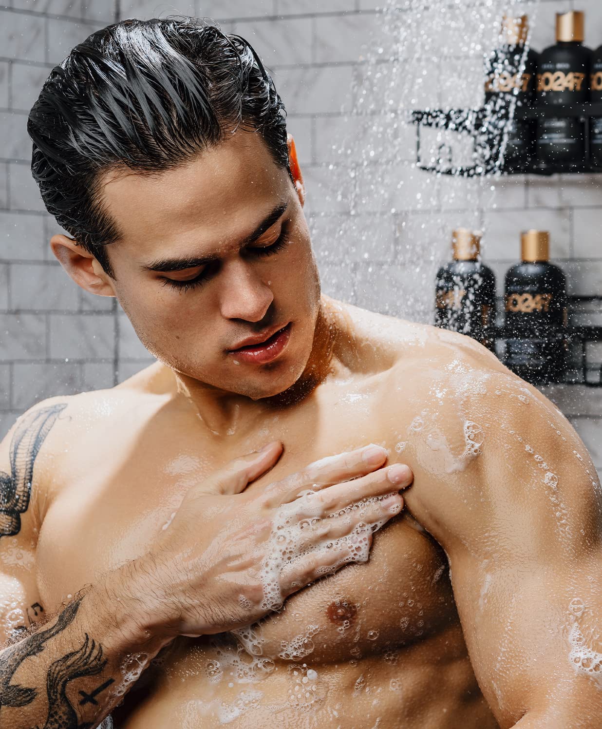 GO247 Real Men Body Wash, 8 Fluid Ounce by On The Go