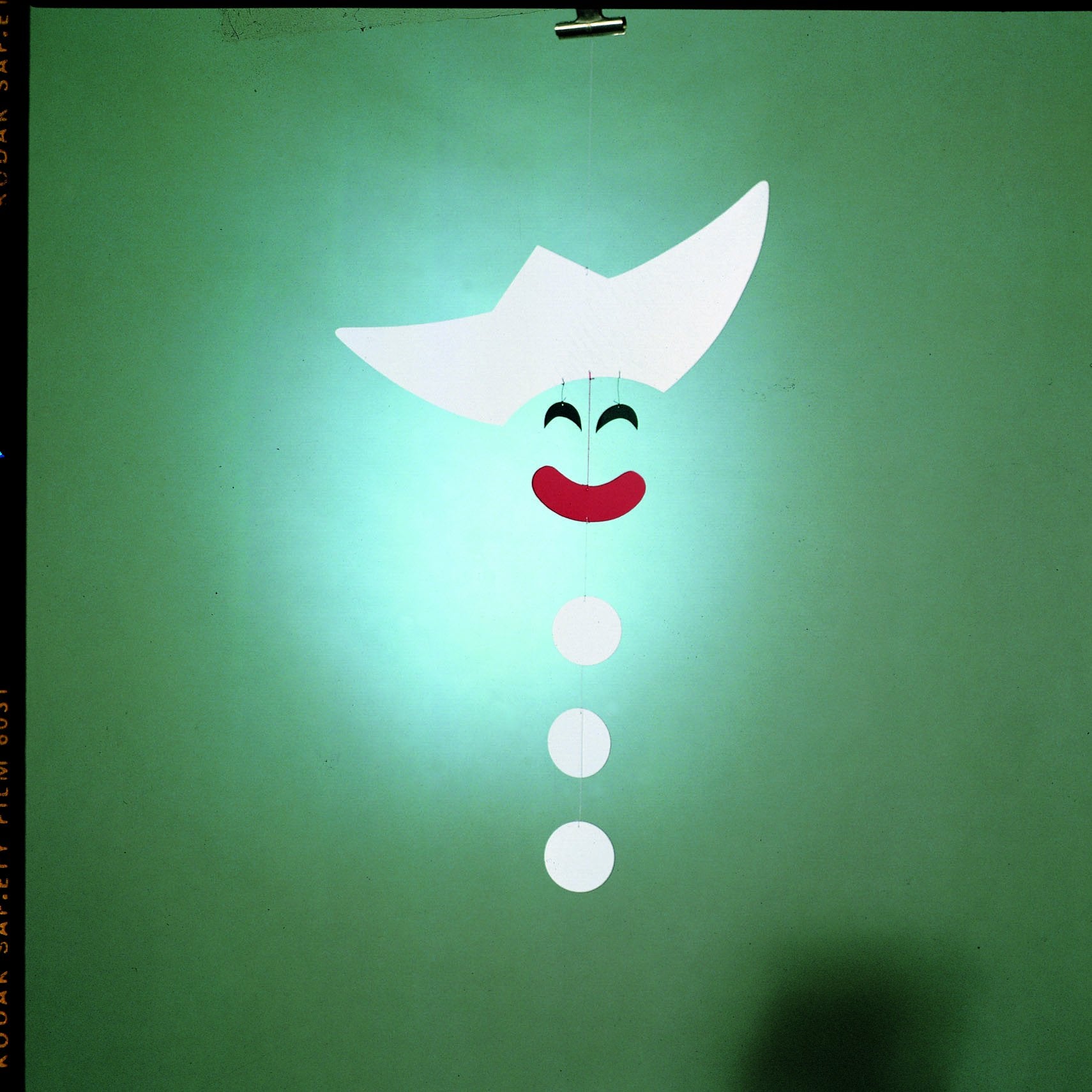 Pierrot Hanging Nursery Mobile - 17 Inches - High Quality - Handmade in Denmark by Flensted