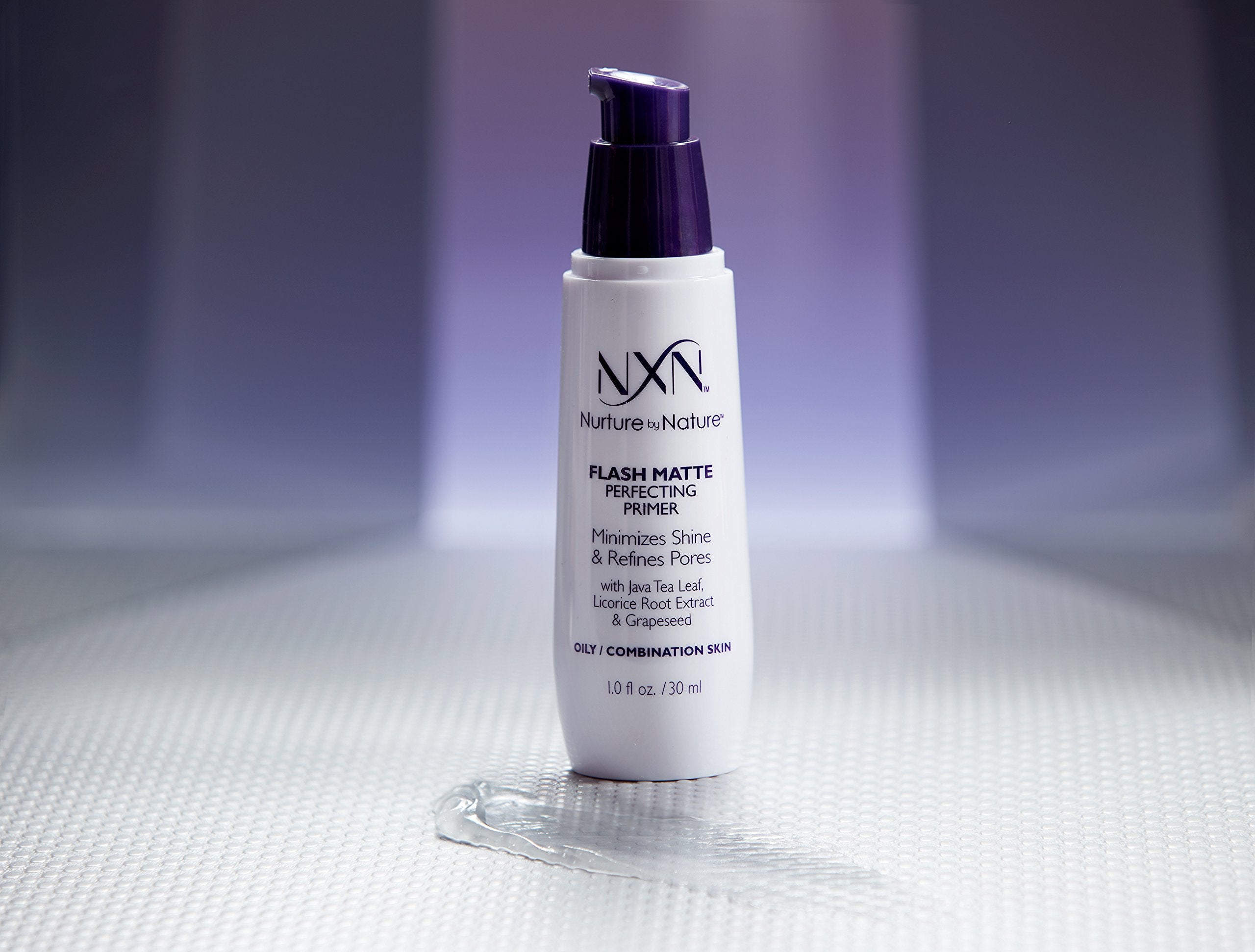 NxN Flash Matte Pore Refining Primer Transforms Skin Into Perfect Canvas Natural & Organic Formula for Oily/Combination Skin, 1 Fl Oz