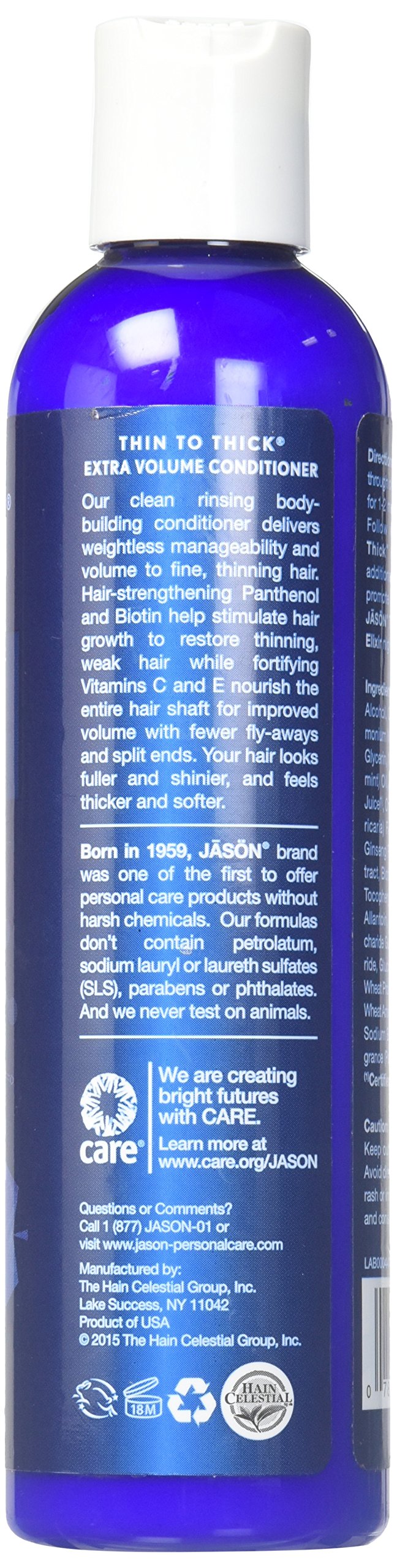 Jason - Thin To Thick Extra Volume Conditioner - 8 oz / 237ml