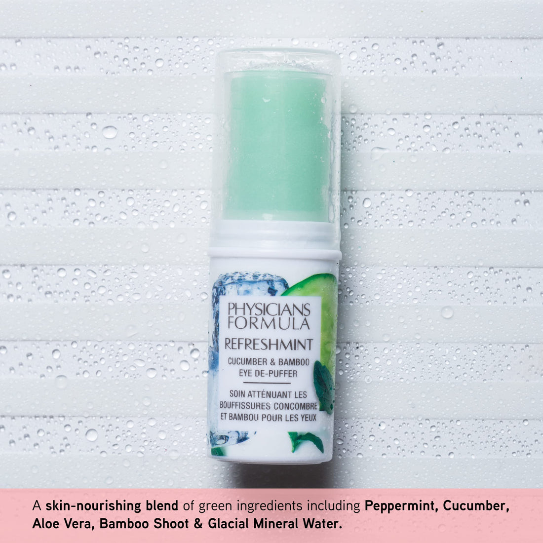 Physicians Formula Refreshment Cucumber & Bamboo Eye De-Puffer, 0.45 Ounce