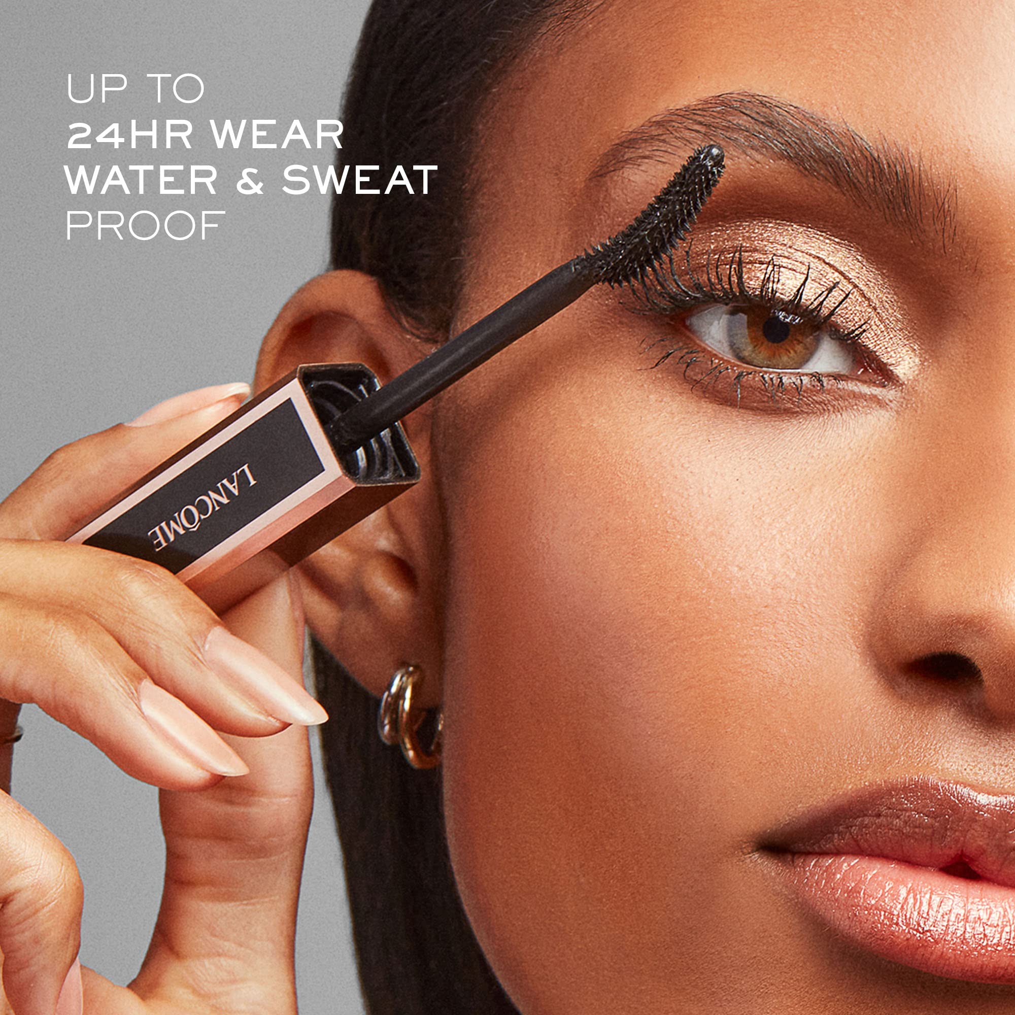 Lancôme Lash Idôle Lash-Lifting & Volumizing Waterproof Mascara - Black Mascara for Instant Volume, Length & Lift - Smudge Proof & Up To 24H Wear - Black