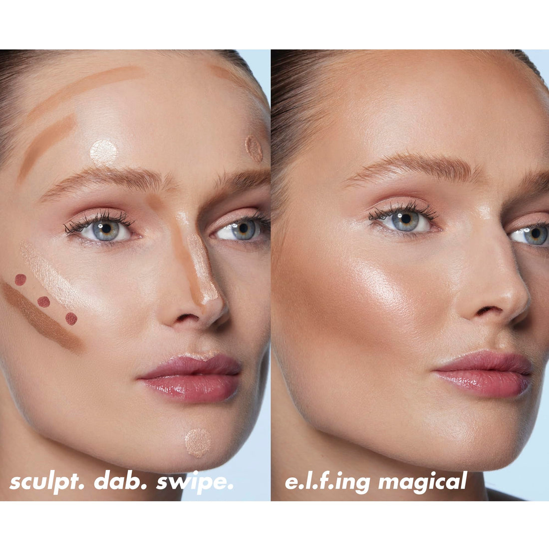 e.l.f. Halo Glow Blush Beauty Wand, Liquid Blush Wand For Radiant, Flushed Cheeks, Infused With Squalane, Vegan & Cruelty-free, Berry Radiant