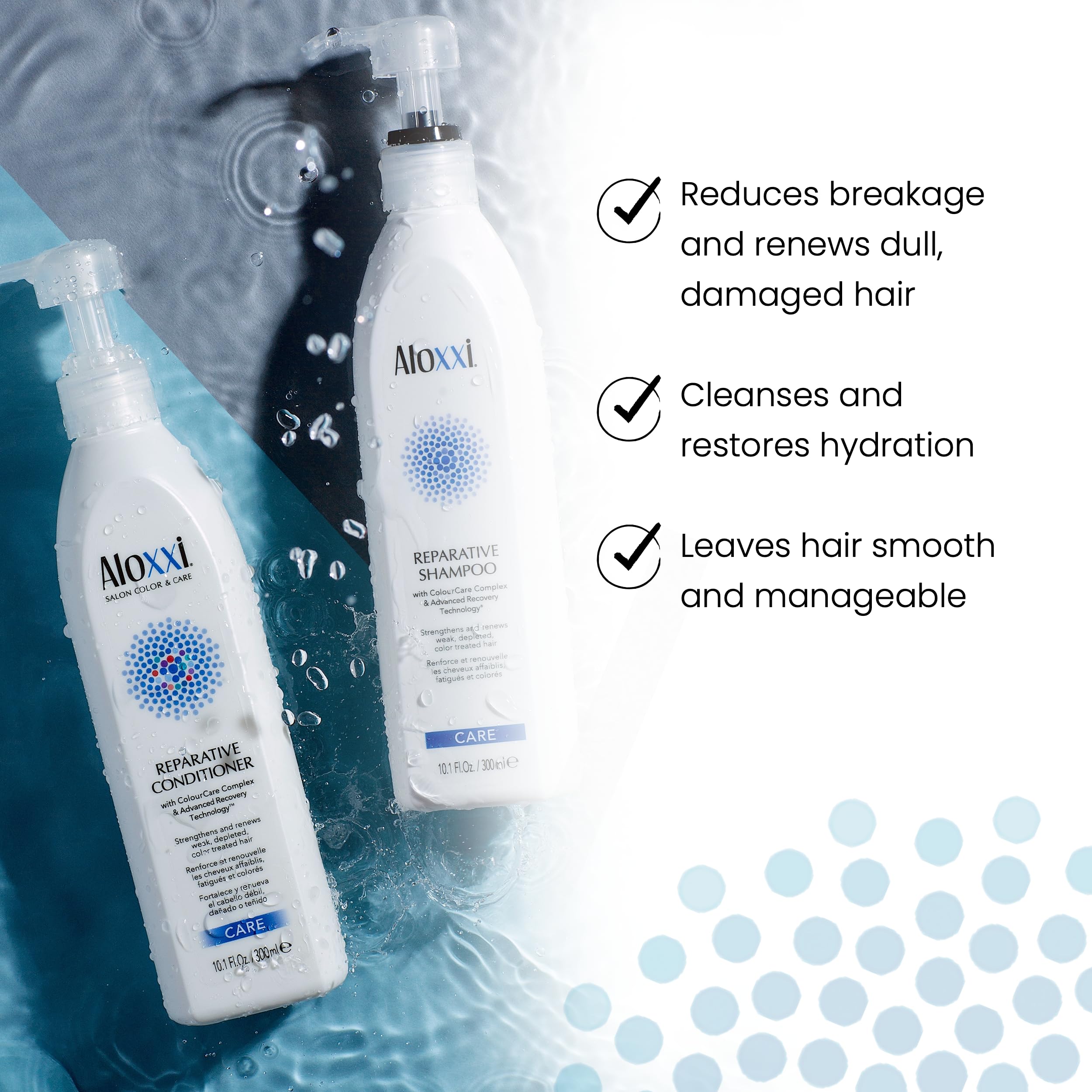 ALOXXI Reparative Shampoo, 10.1 Fl Oz