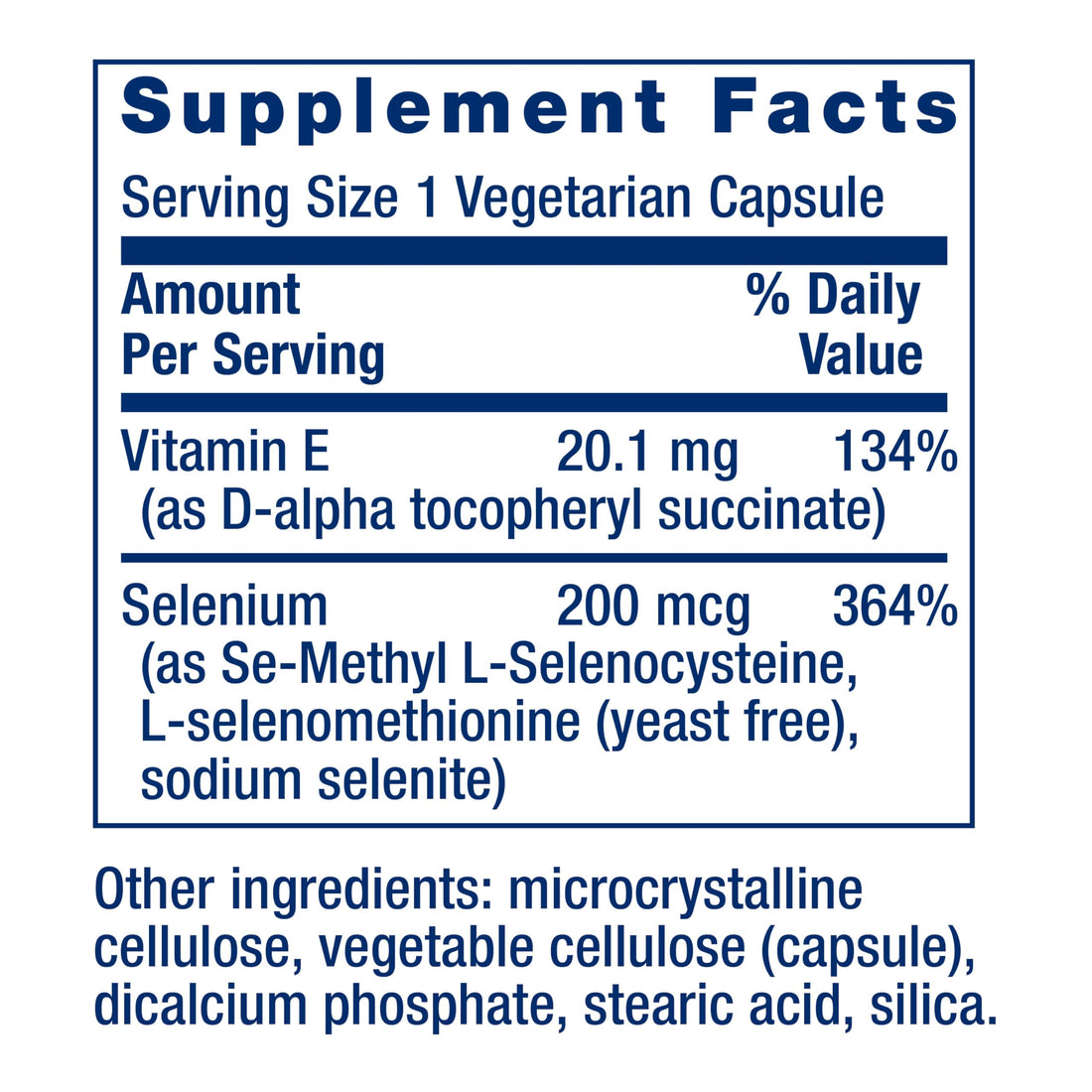Life Extension Super Selenium Complex with Vitamin E – Cellular Health & Longevity Support – Gluten-Free, Non-GMO, Vegetarian –100 Capsules(Pack of 1)
