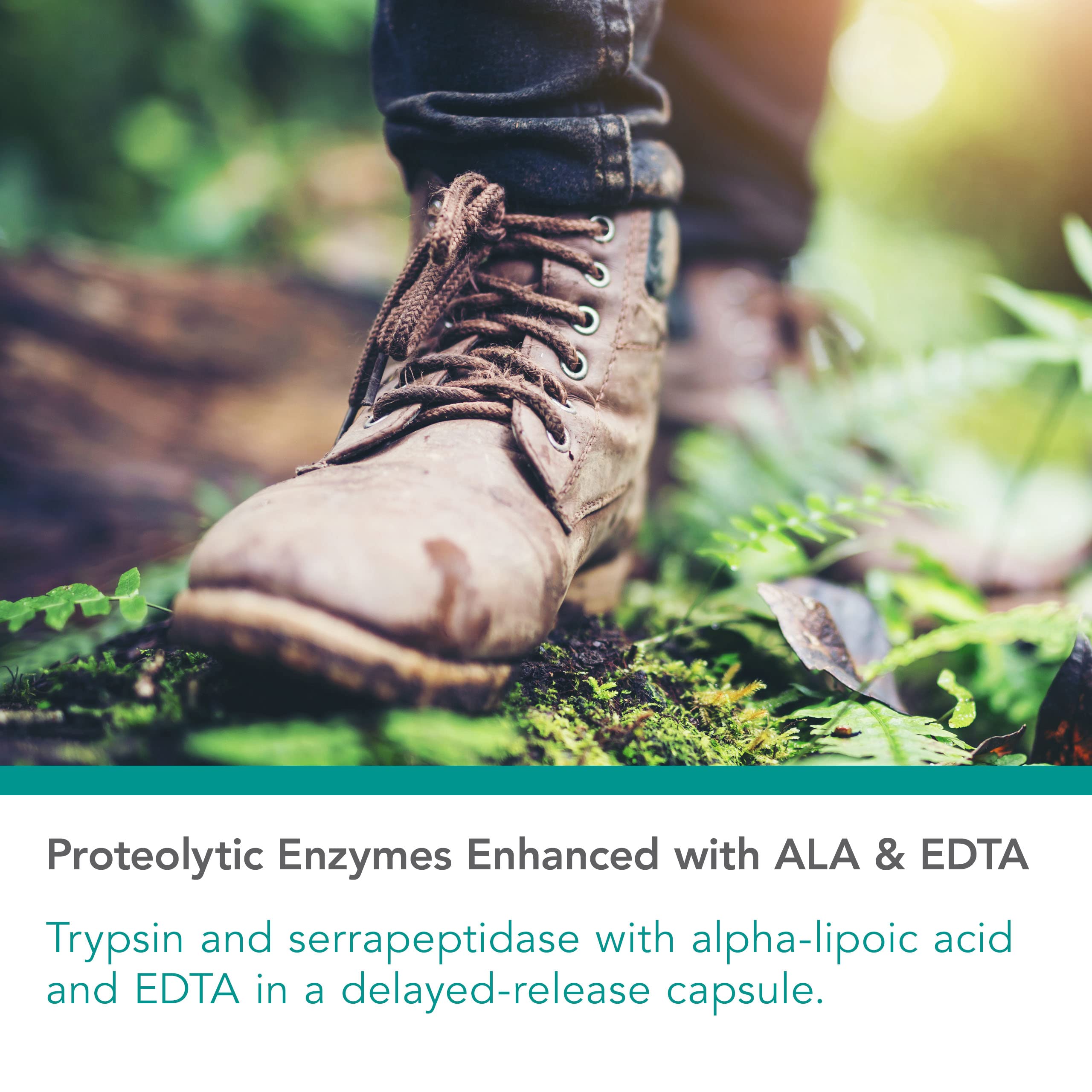 Nutricology Biofilm Neutralizer - Biofilm Defense, EDTA Supplement, Proteolytic Enzymes, Serrapeptase, Vegetarian Capsules - 60 Count