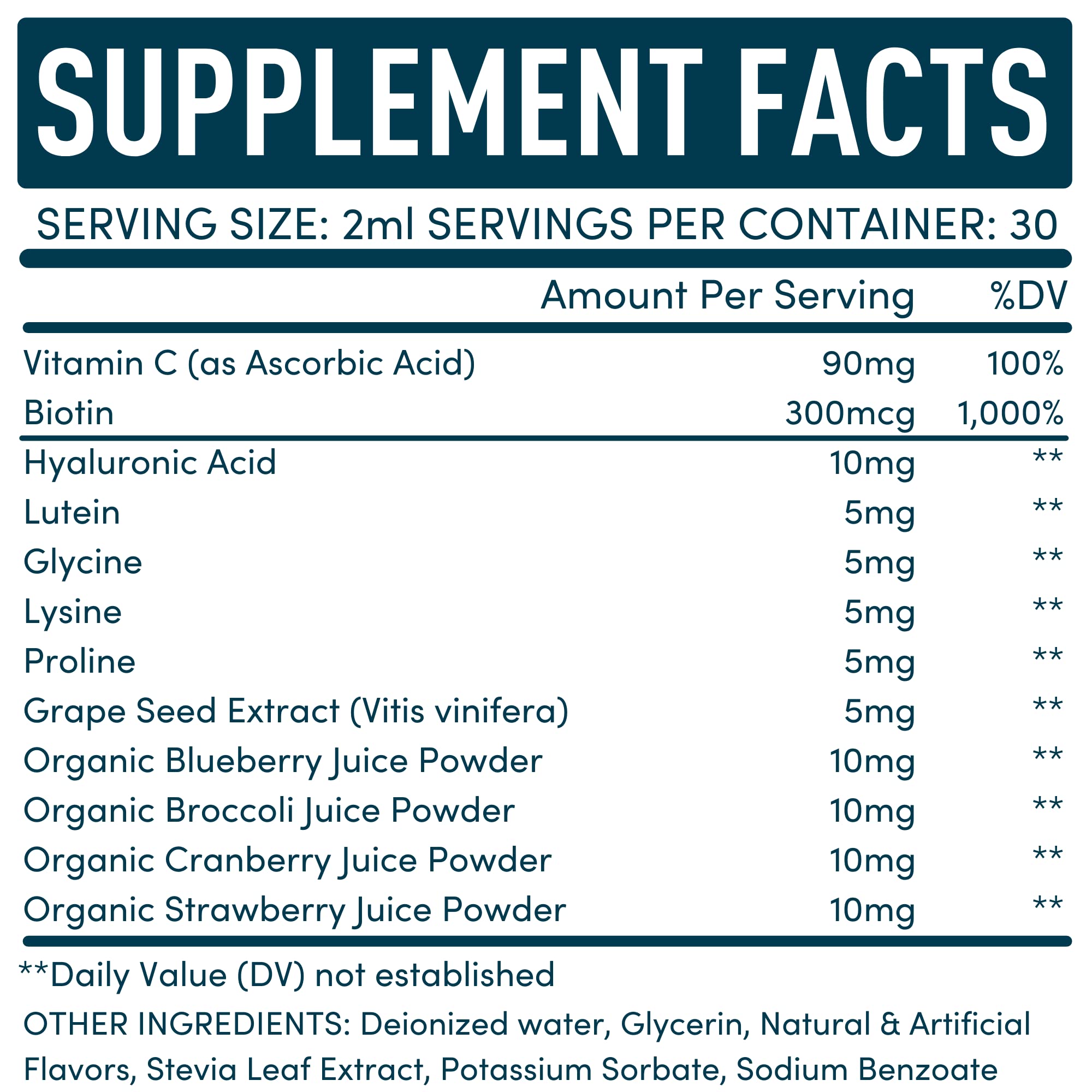 WINDSOR BOTANICALS Vegan Collagen Builder Liquid Supplement - Collagen Booster with Vitamin C, Biotin, Hyaluronic Acid & Amino Acids - Organic Fruit & Vegetable Blend - 60ml, 30 Day