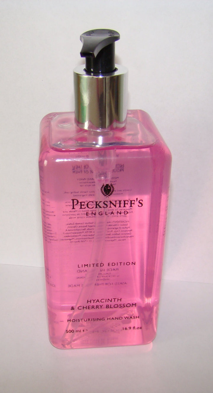 Pecksniffs Le Moisturing Hand Wash Hyacinth & Cherry Blossom 16.9 Oz