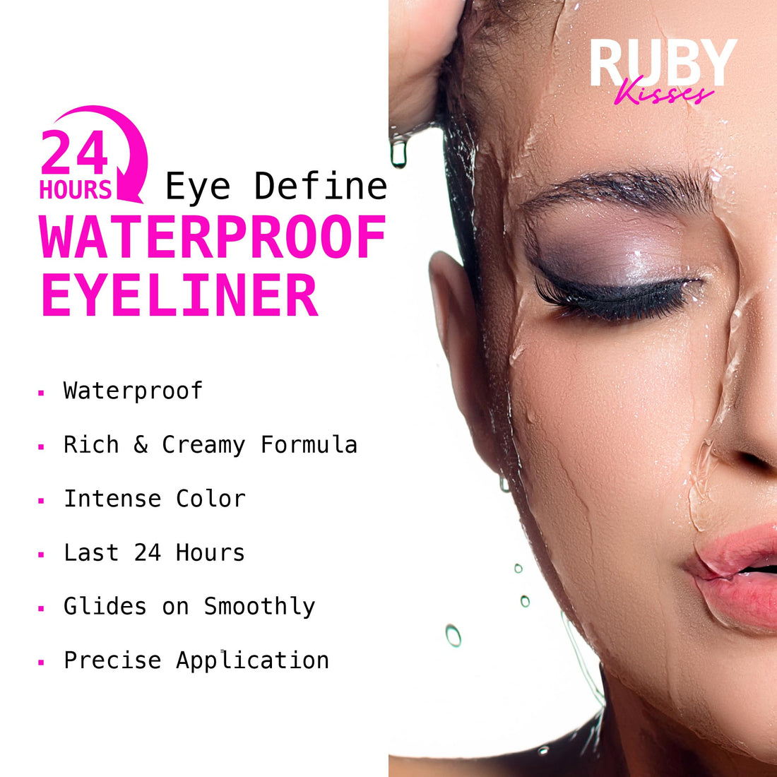 Ruby Kisses 24HR EYE DEFINE Auto Eyeliner (LAL05)