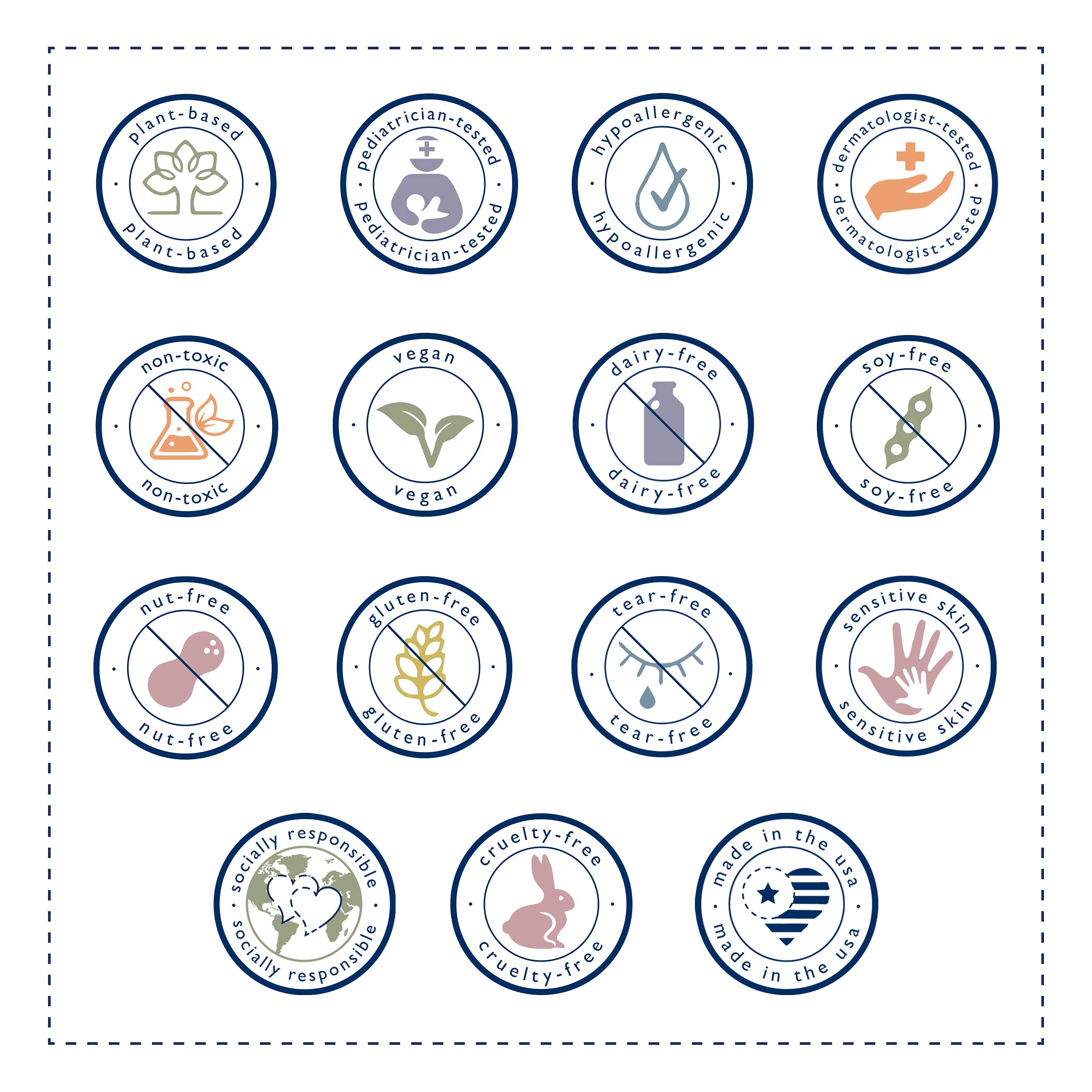 Noodle & Boo Lavender Soothing Newborn and Baby Bath , 16 Fl Oz (Pack of 1)