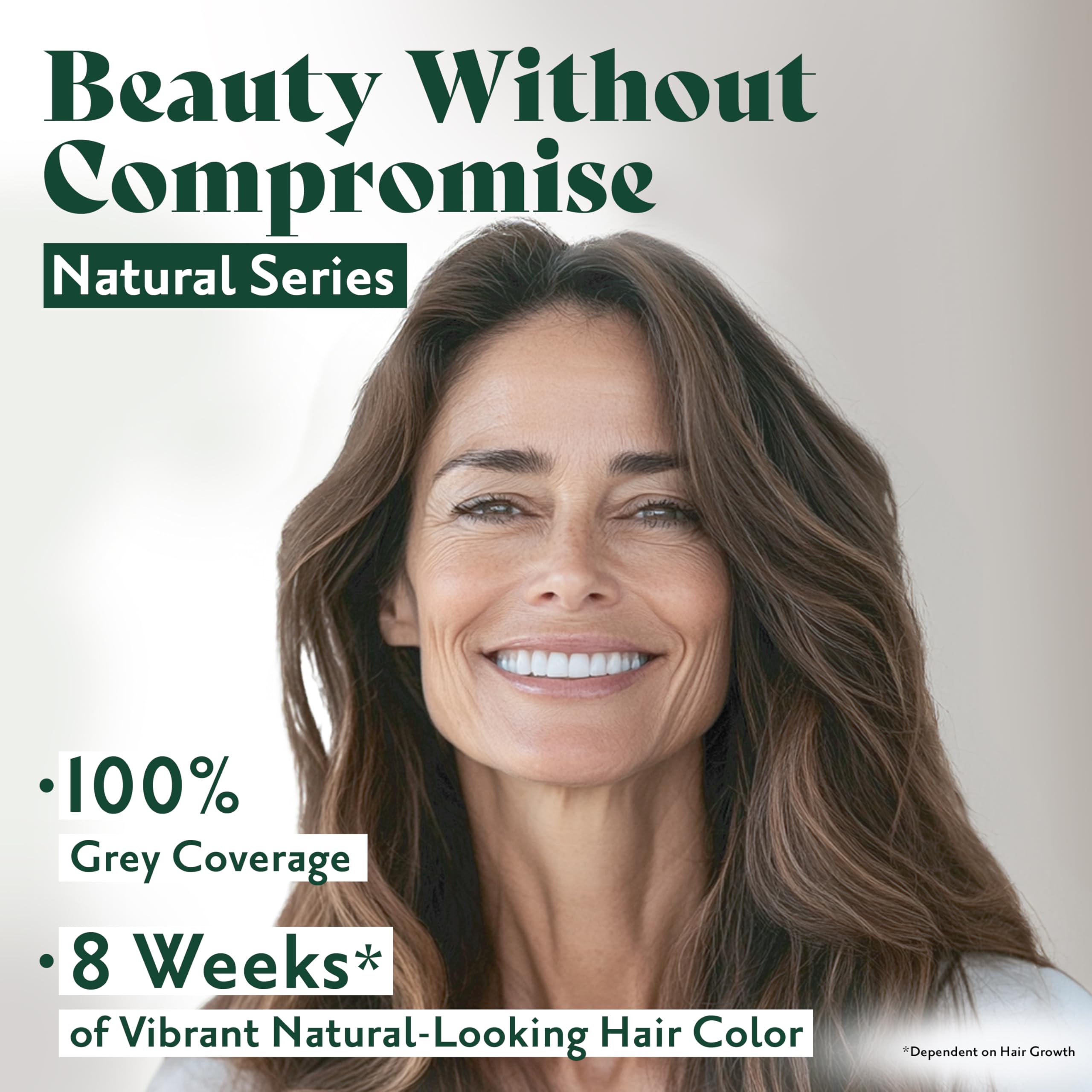 Herbatint Permanent Hair Dye For Women - 5N Light Chestnut - For Up To 100% Gray Coverage of Resistant Gray Hair - Ammonia-Free, Alcohol-Free & Vegan - Salon Influenced Hair color 5.75 fl oz