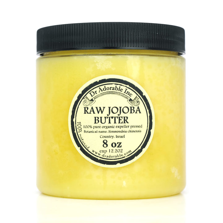 Dr Adorable - 8 oz - Jojoba Butter - Pure Natural Organic Premium Raw