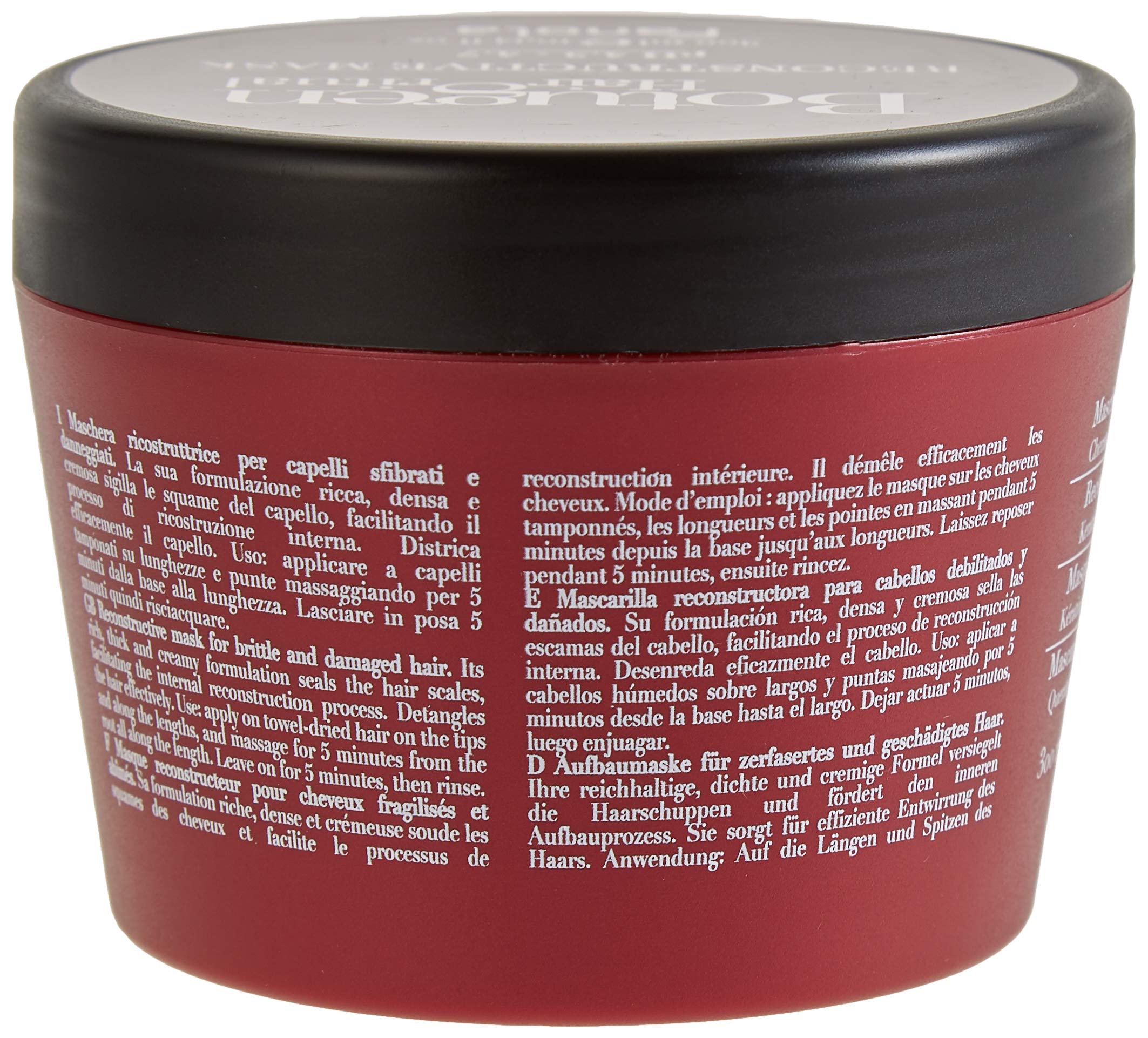Fanola Botugen Botolife Mask Ph 4.5 Reconstructive Mask with Botolife, Keratin and Hyaluronic Acid for Brittle and Damaged Hair 300ML
