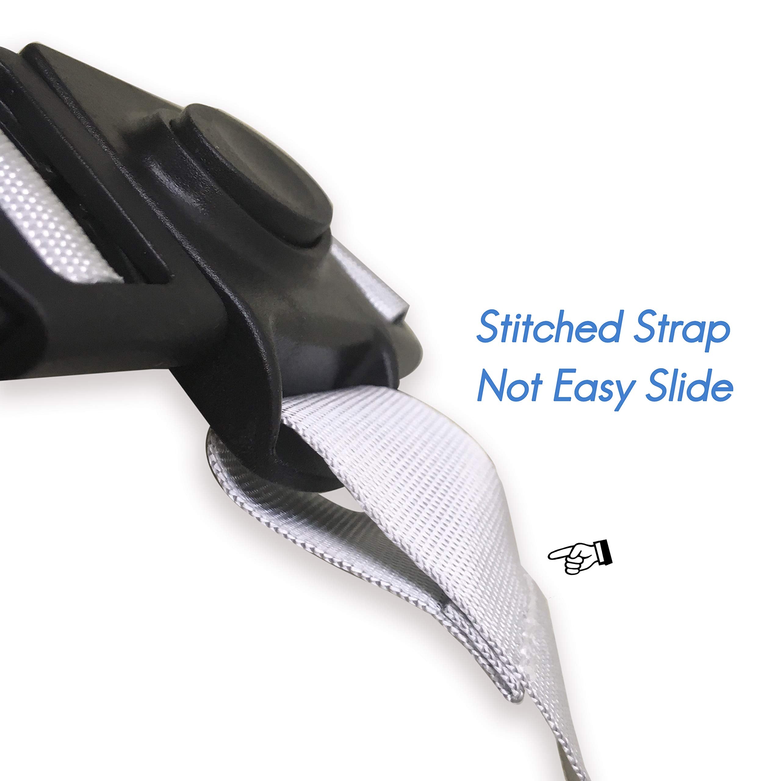 ZARPMA High Chair Straps, 3 Point Harness Straps Belt for Child Kid Chair Strap for IKEA Antilop High Chair (Grey)