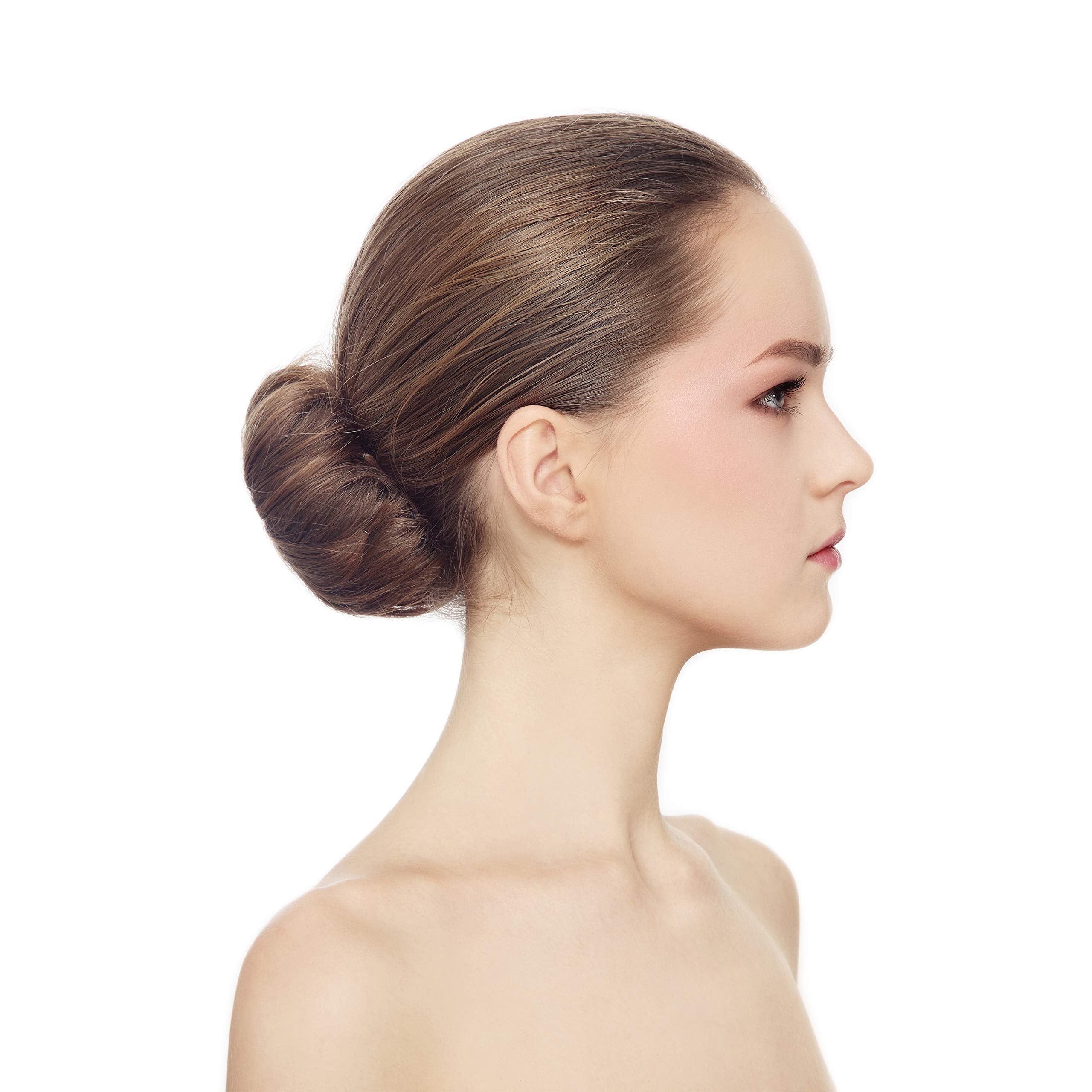 Beaute Galleria - Bundle 3 Pieces Chignon Hair Donuts Ring Style Bun Maker (Large, Medium, Small) (Black)