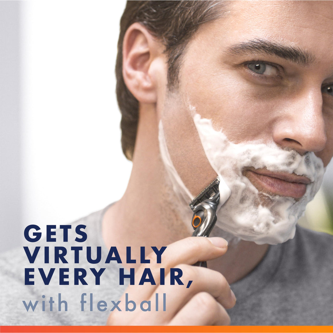 Gillette ProGlide Power Razor for Men, 1 Gillette Power Razor Handle + 1 Blade Refill