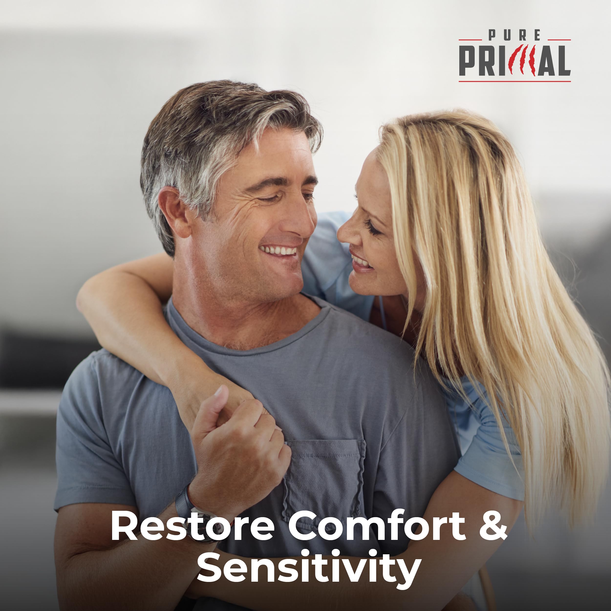 Pure Primal Premium Health Cream – Advanced Moisturizing Formula for Men – Soothing Lotion for Comfort, Hydration, and Skin Protection – 4 oz