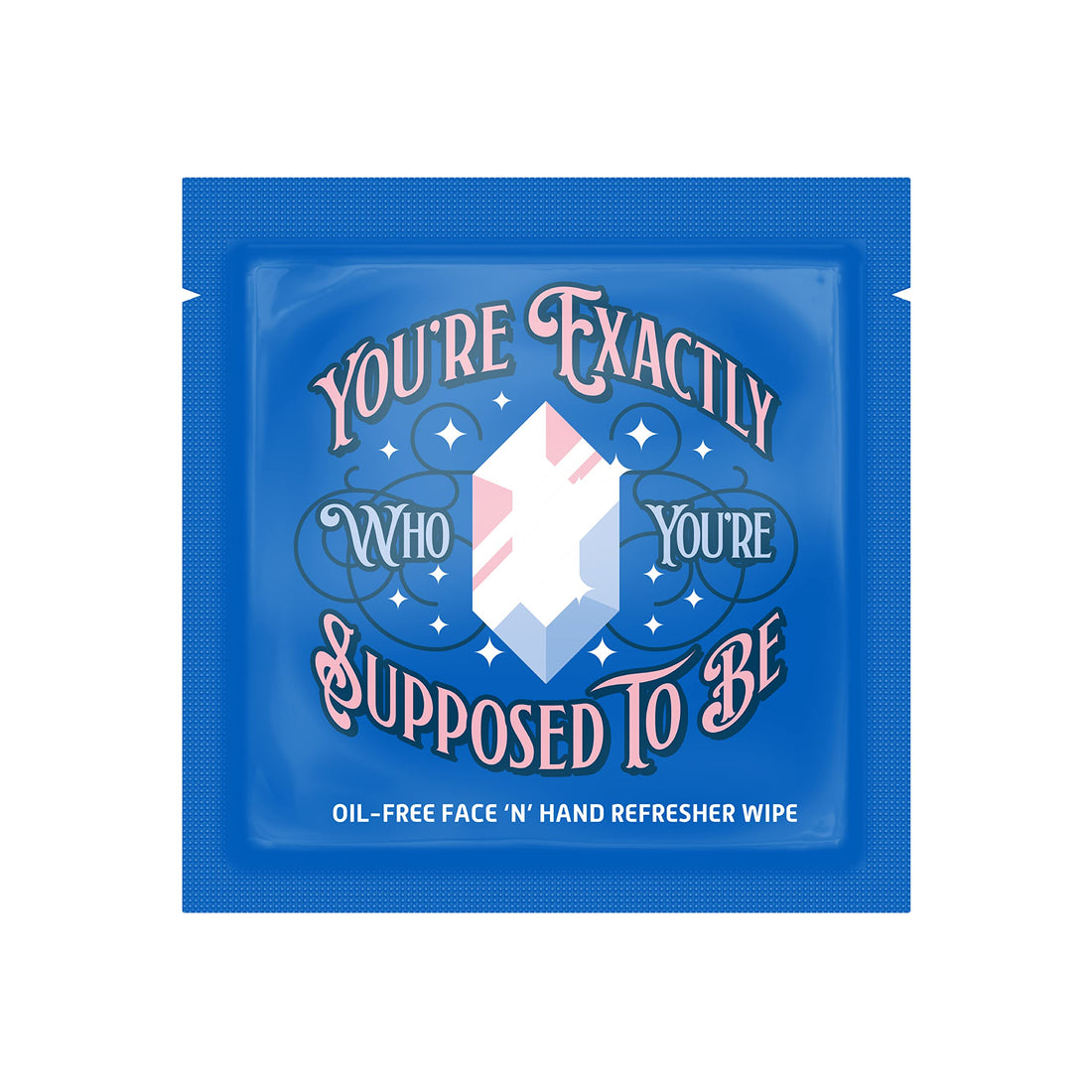 LA Fresh Oil Free 99.25% Natural Face and Hand Refreshing Wipes for travel or everyday in your purse, individually sealed wrapper, With Natural Japanese Yuzu Scent - Pack of 50